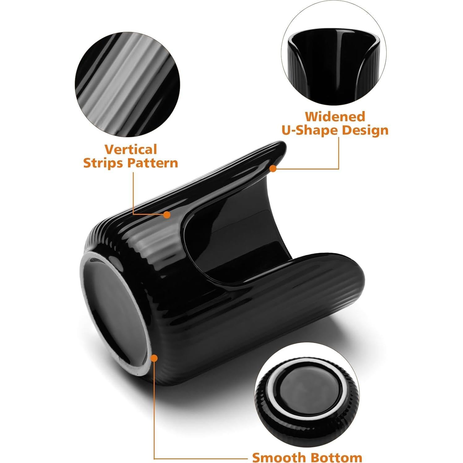 Dispensador de Vasos de Cerámica ABRUTY 3-4oz para Baño