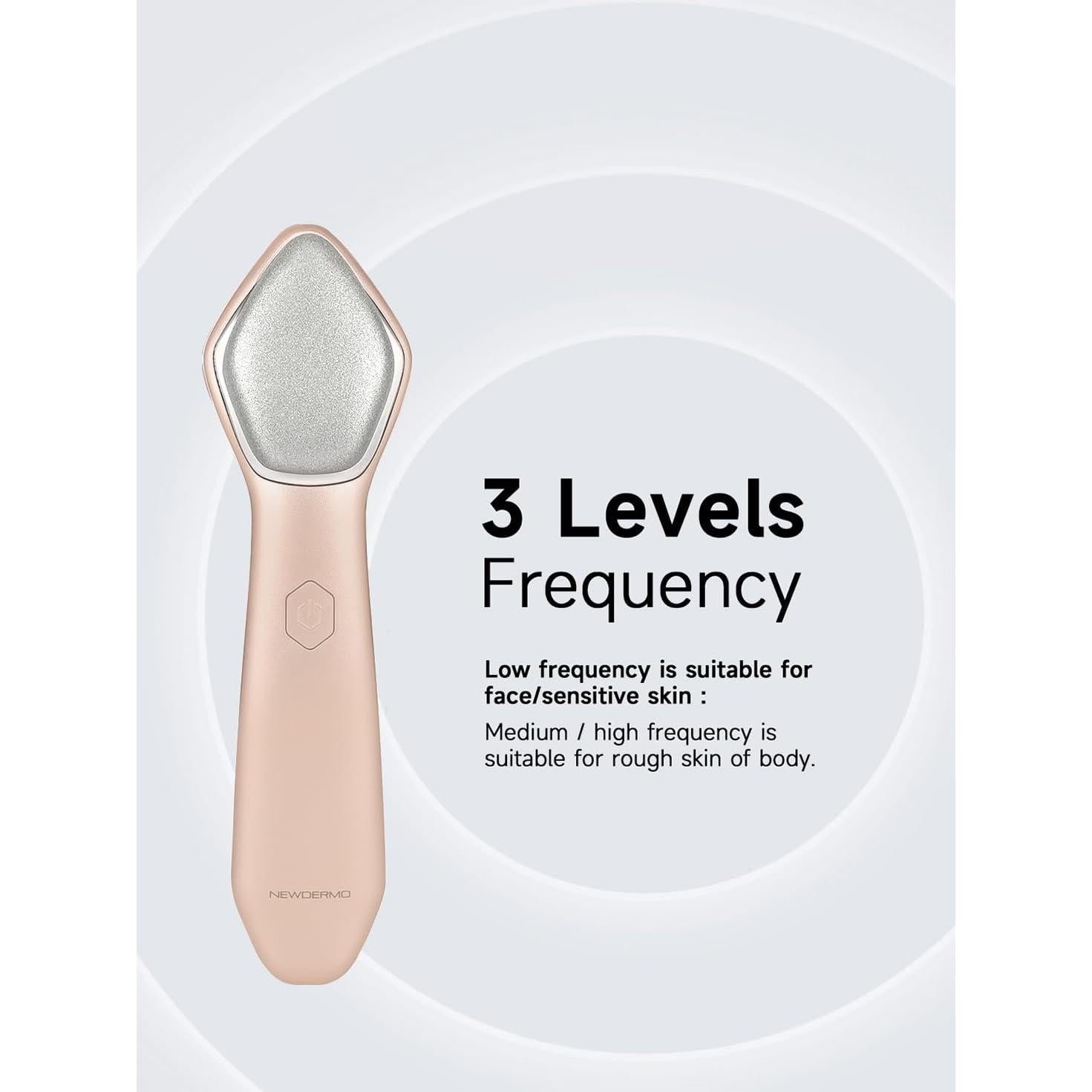 Máquina de Microdermoabrasión NEWDERMO Pro Rosa - Exfoliación Facial
