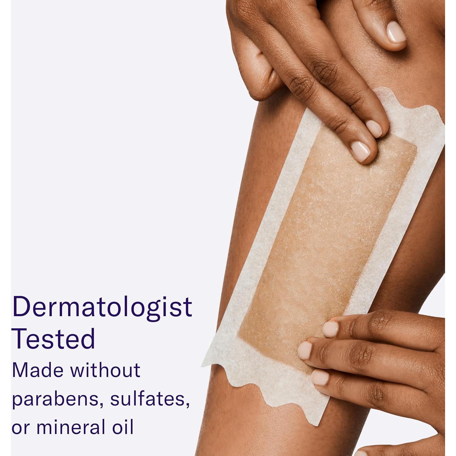 Kit de Cera para Depilación Corporal Flamingo - 56 Tiras