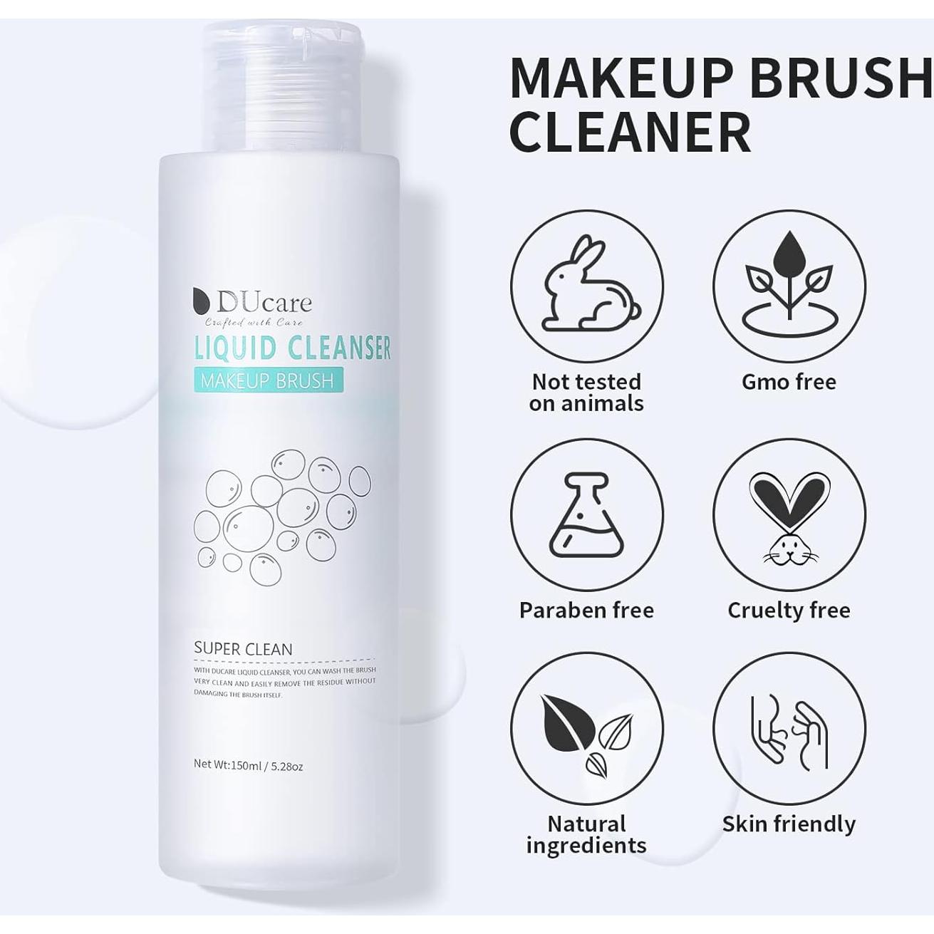 DUcare Limpiador Sólido de Brochas de Maquillaje 150g