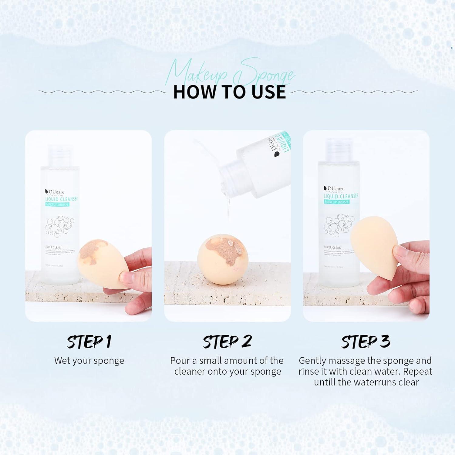 DUcare Limpiador Sólido de Brochas de Maquillaje 150g