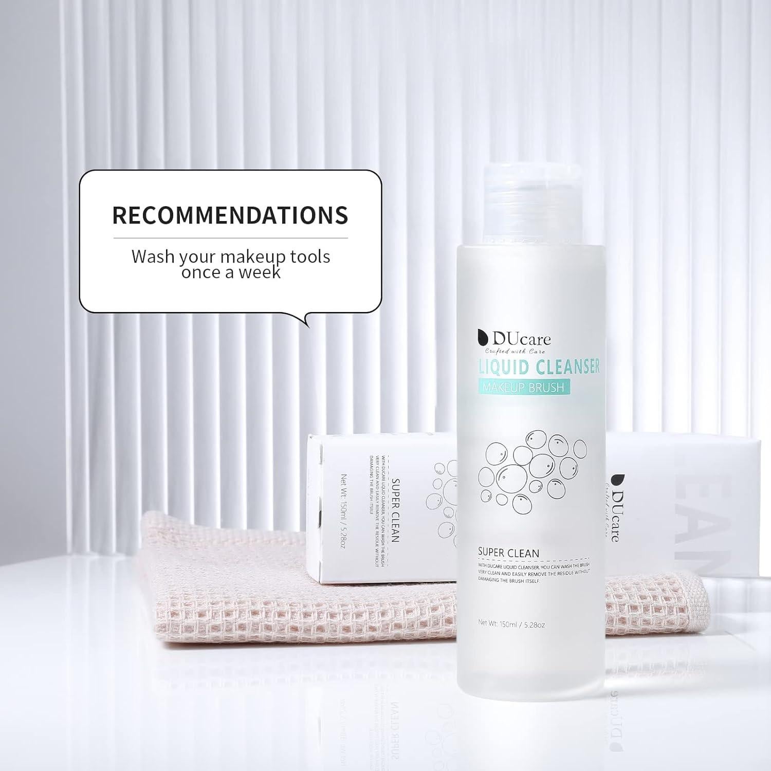 DUcare Limpiador Sólido de Brochas de Maquillaje 150g