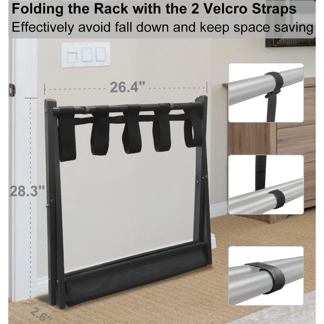 Soporte Plegable para Equipaje Fandature 2 Niveles 90.7kg