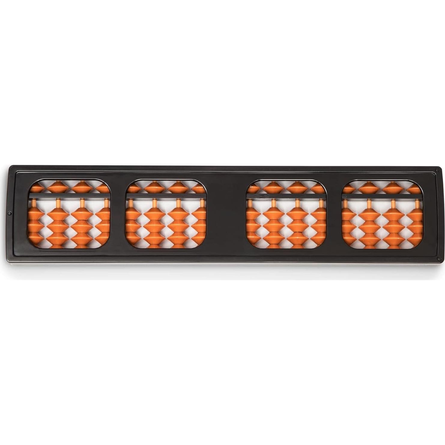 Ábaco Digital Black Long 17 Columnas 26.5x6x1.5cm