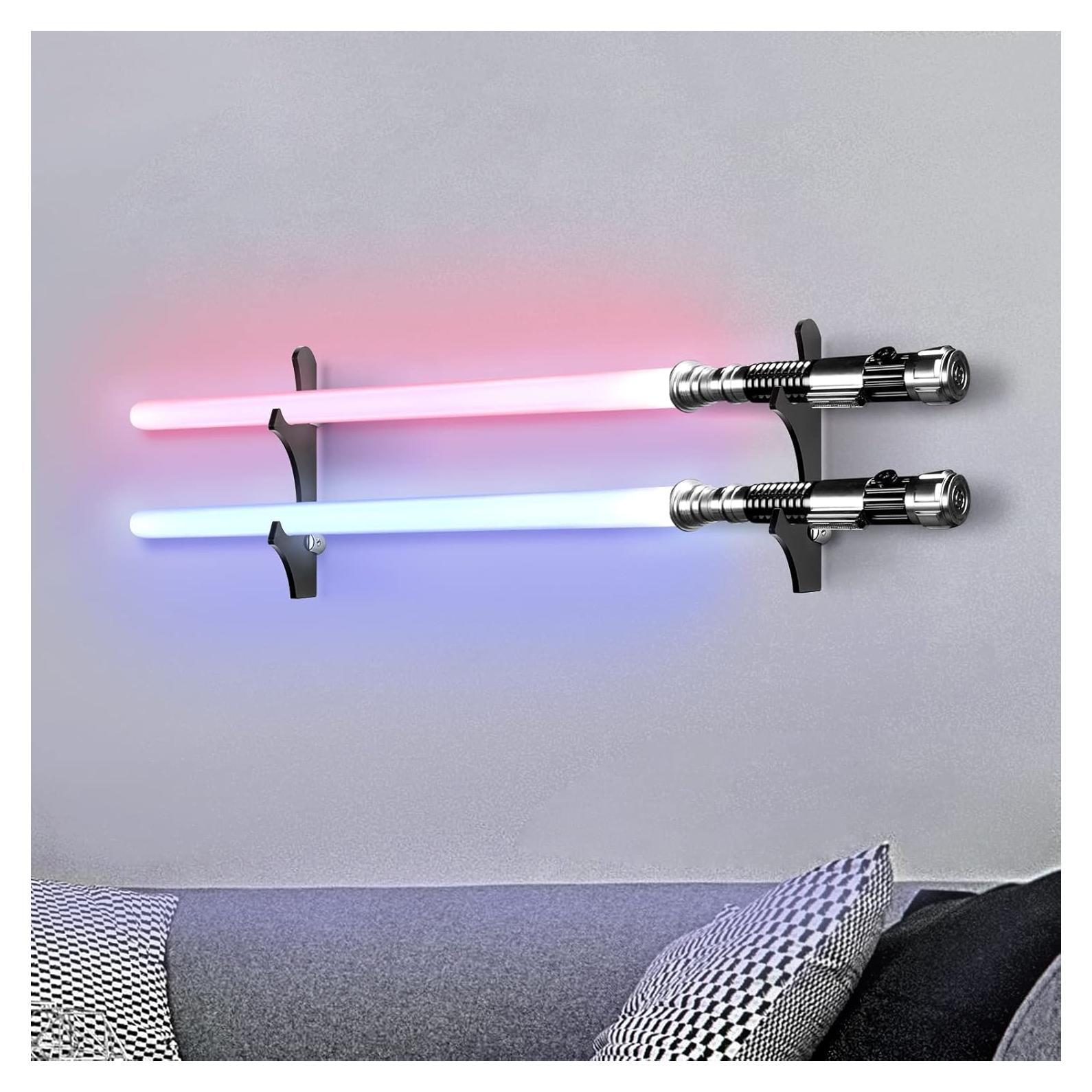 Soporte de Pared para Sable de Luz TOPNEW Acrílico Negro