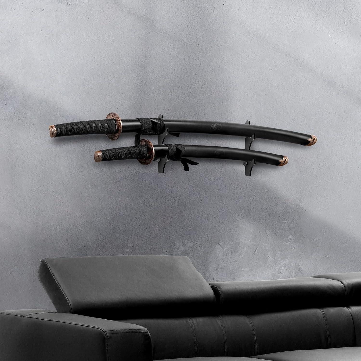 Soporte de Pared para Sable de Luz TOPNEW Acrílico Negro