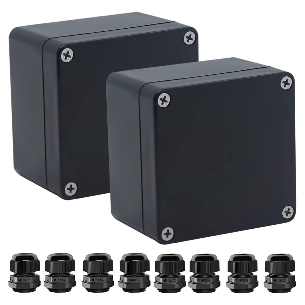 Caja de Conexiones IP65 Otdorpatio 2 Pcs 83x81x56mm ABS