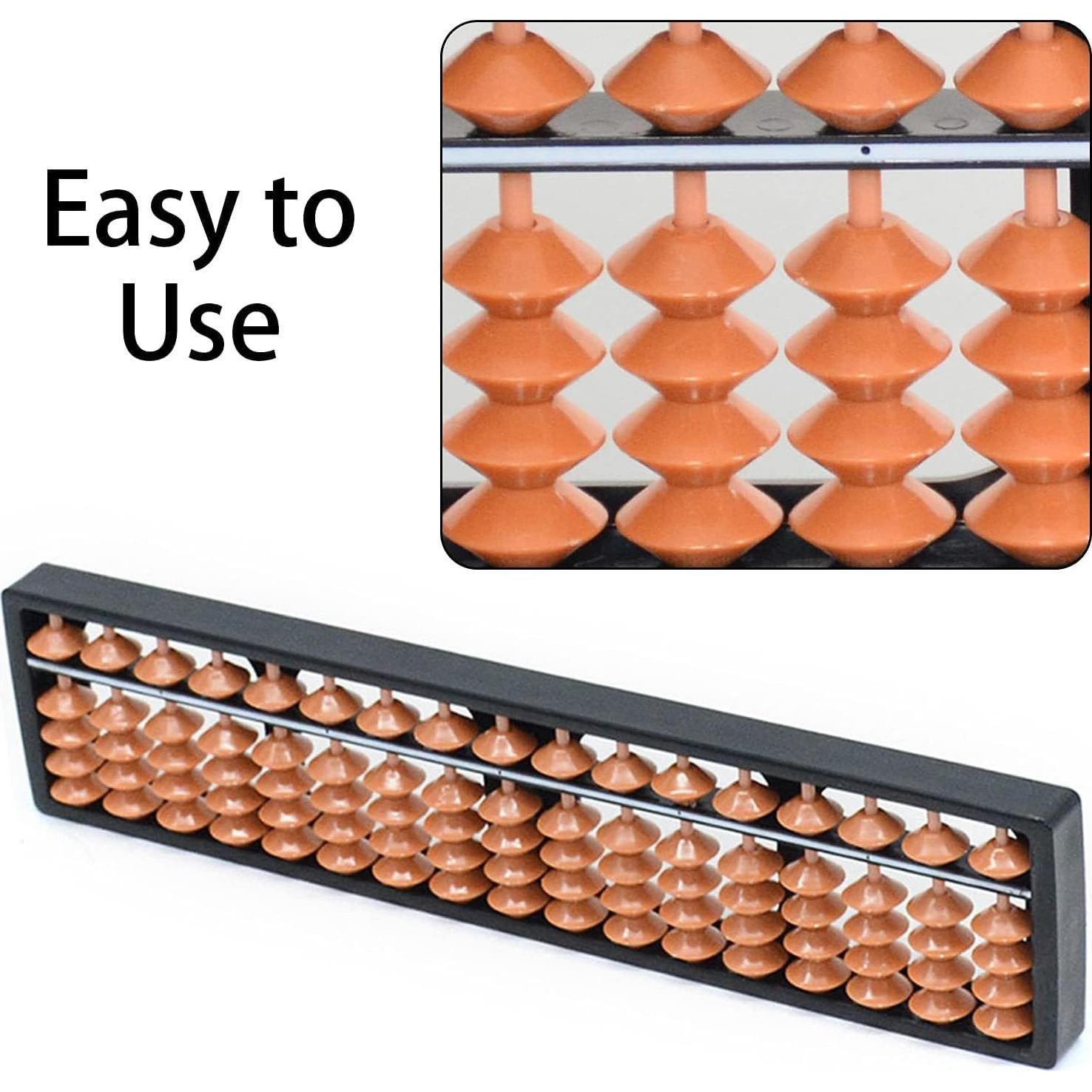 Ábaco Profesional DRWH 17 Dígitos 26.5 cm para Cálculo