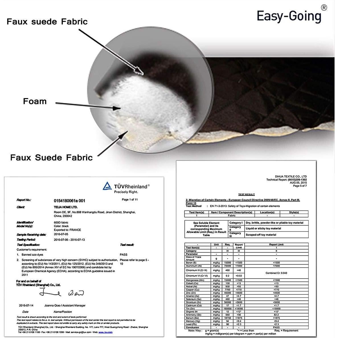 Funda Reversible Easy-Going para Sofá Grande Verde Militar/Beige