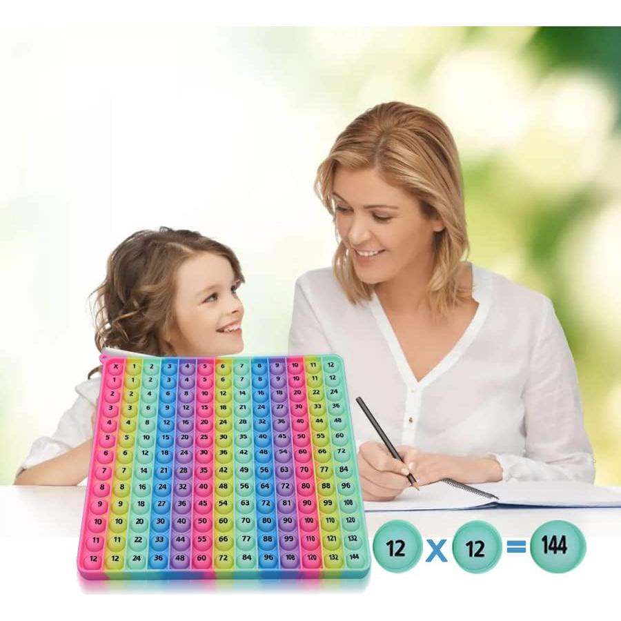 Juego de Tabla de Multiplicación 12x12 DK-SIMINA Juguete Fidget