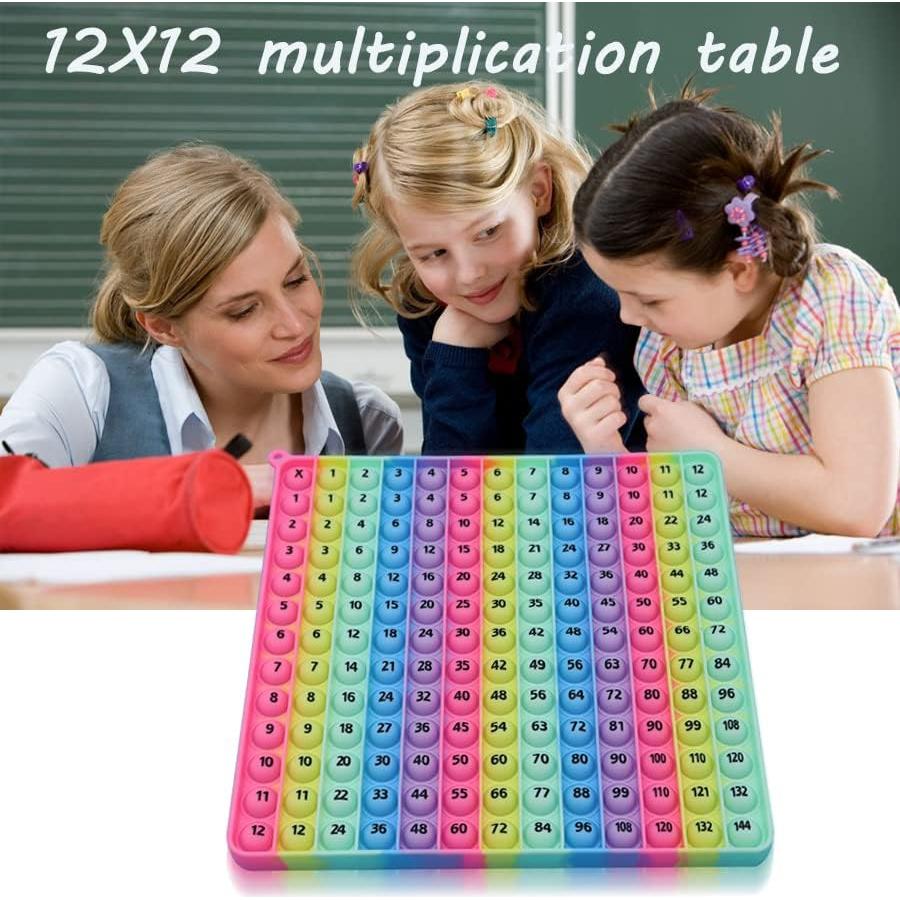 Juego de Tabla de Multiplicación 12x12 DK-SIMINA Juguete Fidget