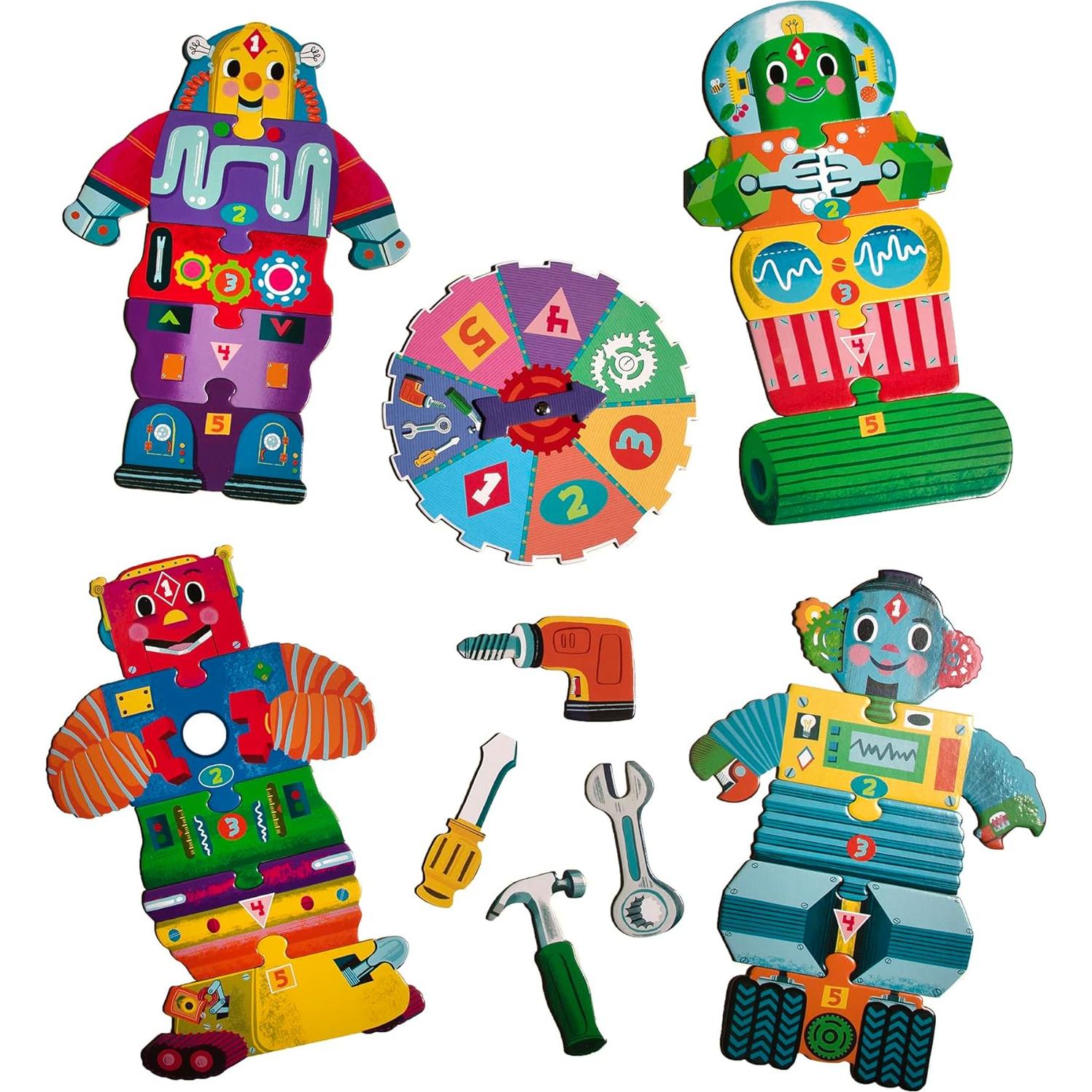 Juego de Spinner Robot eeBoo 2-4 Jugadores 3+ Años