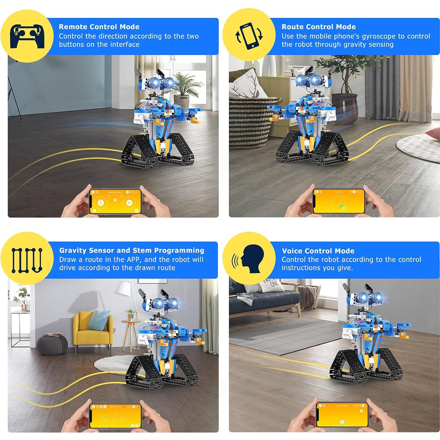 Robot de Construcción Programable Henoda 15049 para Niños 8+