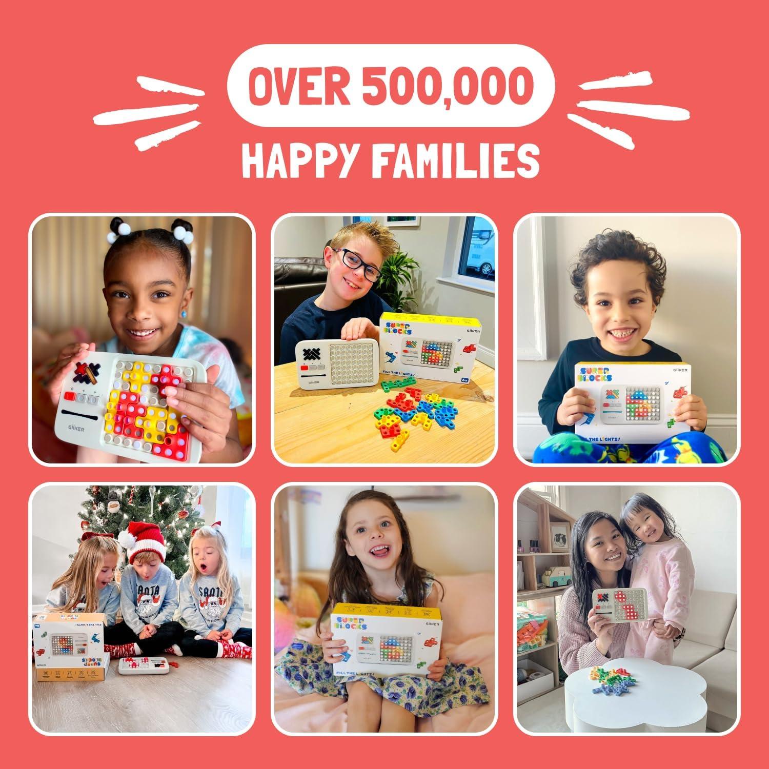 GiiKER Super Blocks Juego de Rompecabezas 1000+ Desafíos