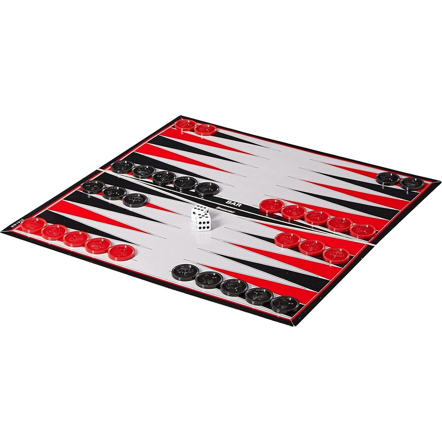 Pressman Ajedrez / Damas / Backgammon - 3 Juegos en 1