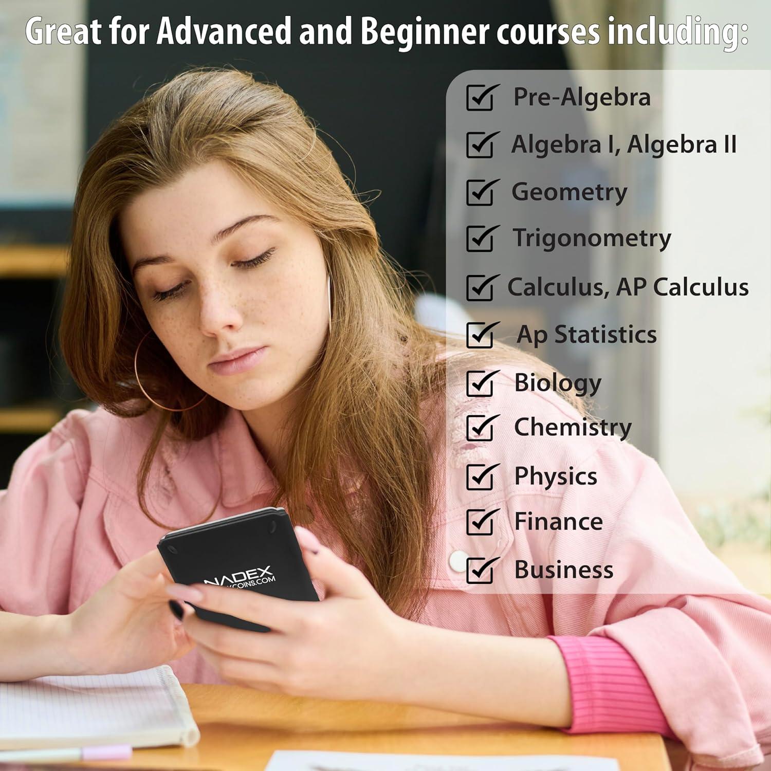 Calculadora Científica Nadex NXTE-1936 con Gráficos