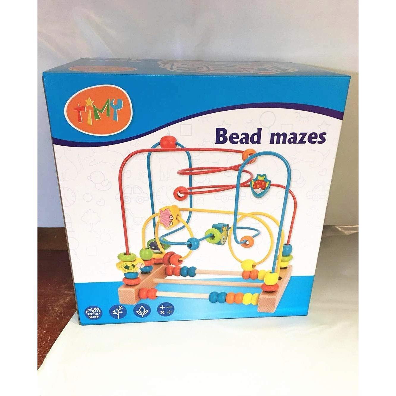 Laberinto de Perlas Timy Juguete Educativo 22.5x22.5cm