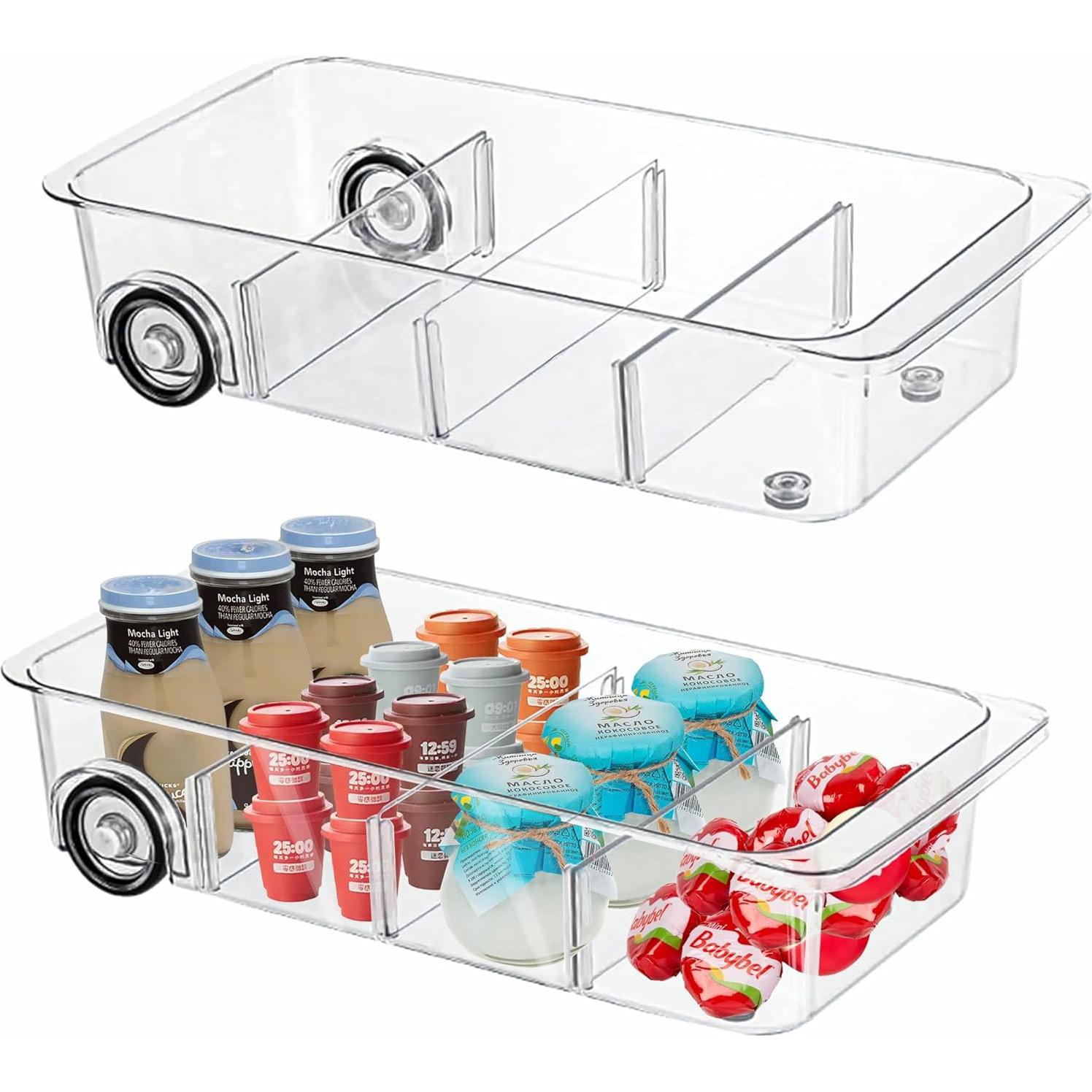 Caddy de Nevera con Ruedas MineSign 2Pack Organizador 39.1x19.3cm