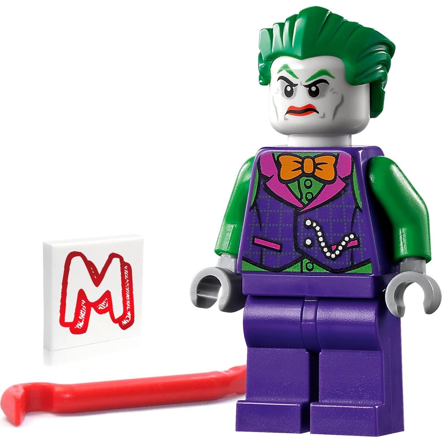 LEGO Minifigura Joker DC Batman 76119 con pajarita naranja