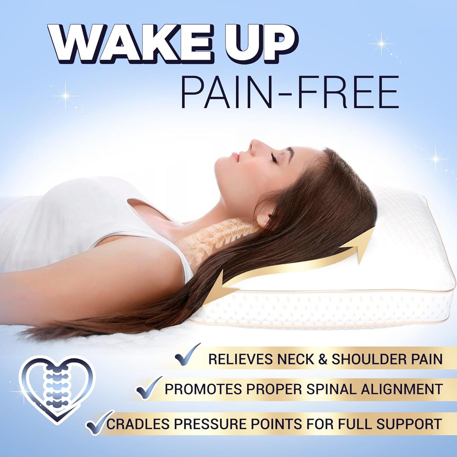 Almohada de Espuma con Memoria Royal Therapy Reina Ajustable