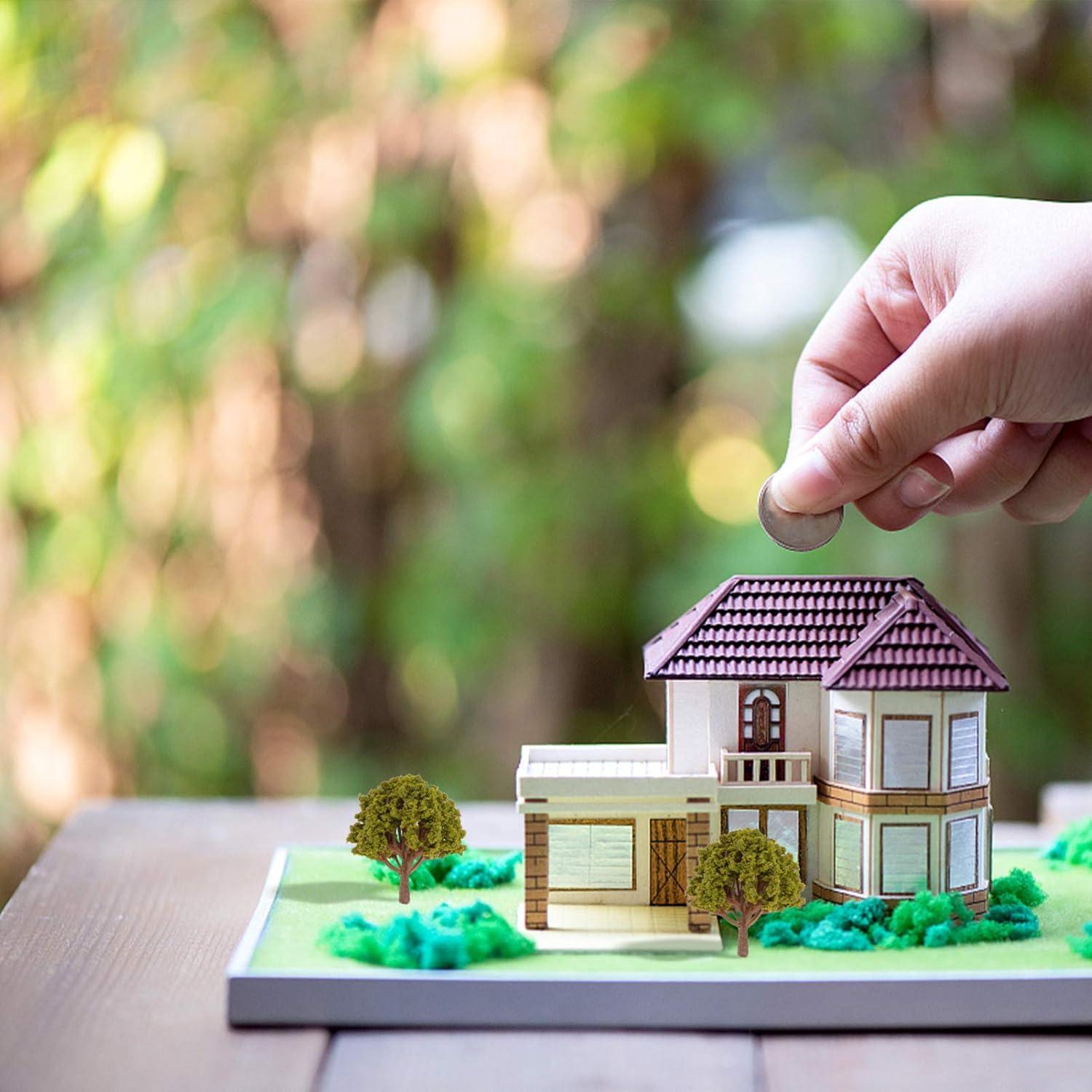 20 Pcs Árboles Miniatura Plástico SEWACC para Diorama