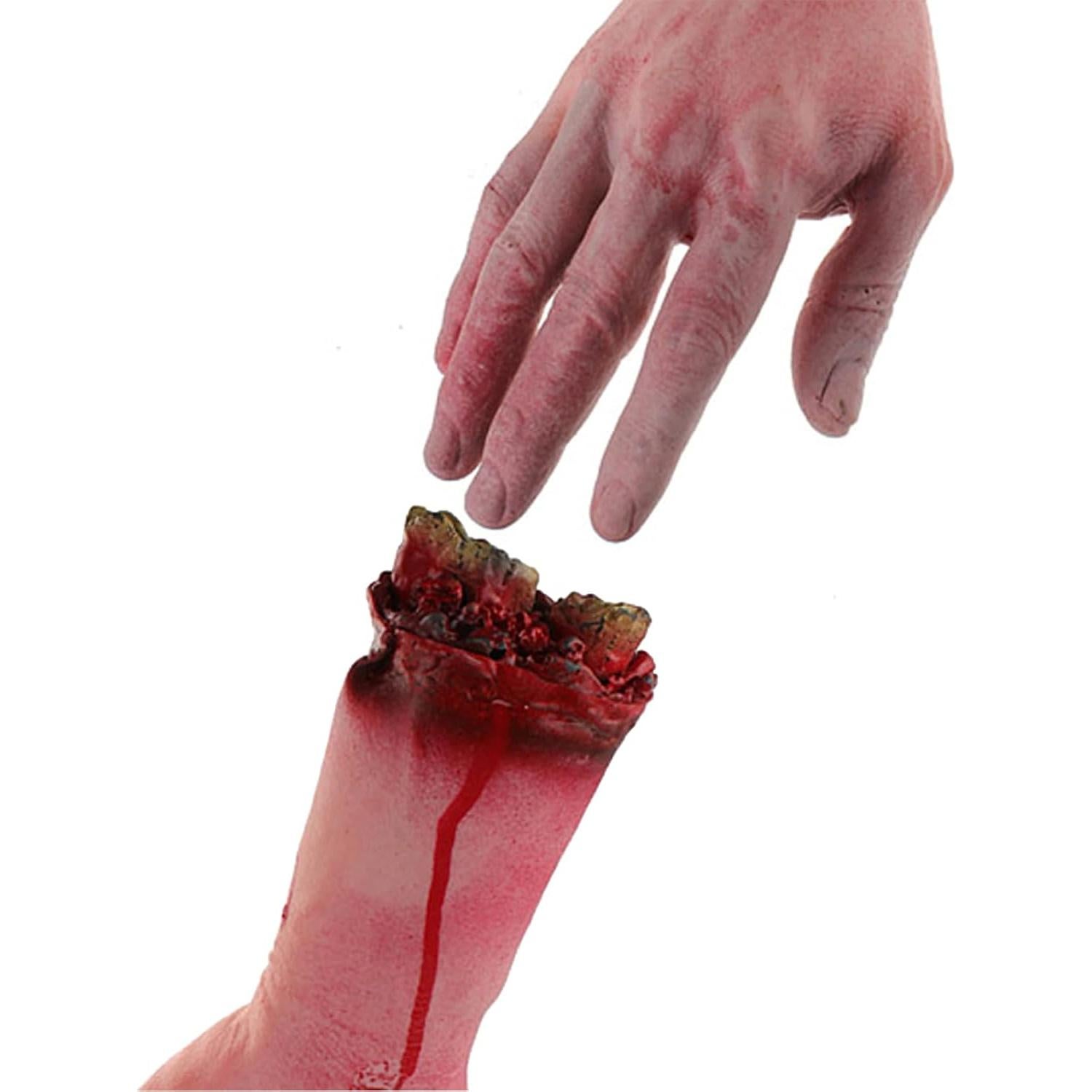 Mano Rota Falsa Sangrienta Dealglad para Decoración Halloween