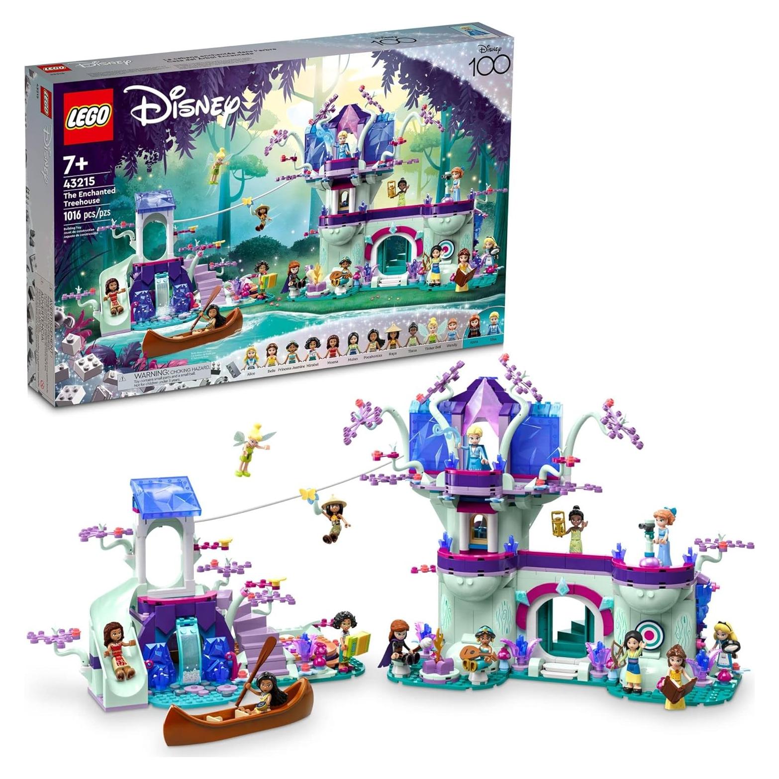 LEGO Disney Casa del Árbol Encantada 2 Niveles 13 Princesas