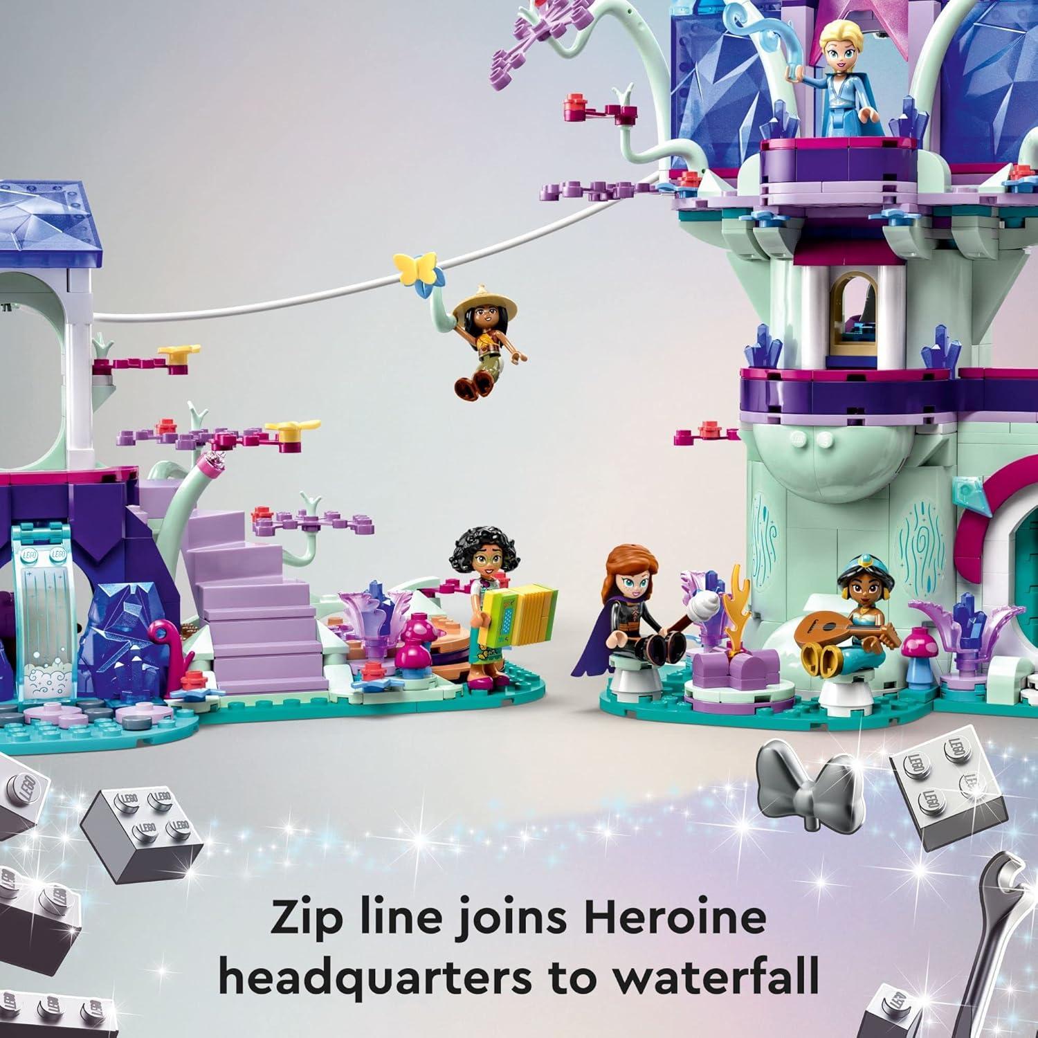 LEGO Disney Casa del Árbol Encantada 2 Niveles 13 Princesas