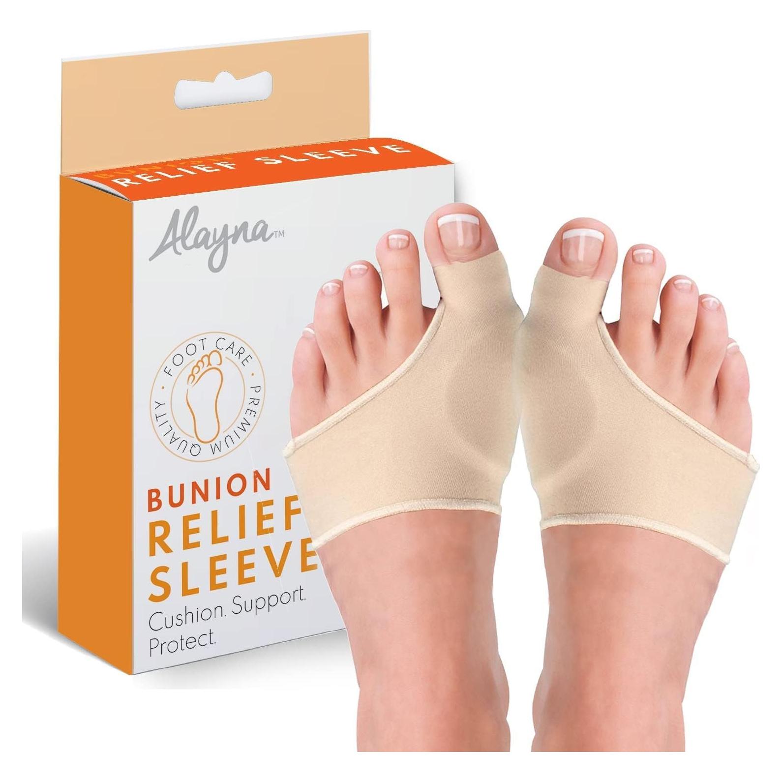 Corrector de Juanetes Unisex Alayna con Almohadilla de Gel