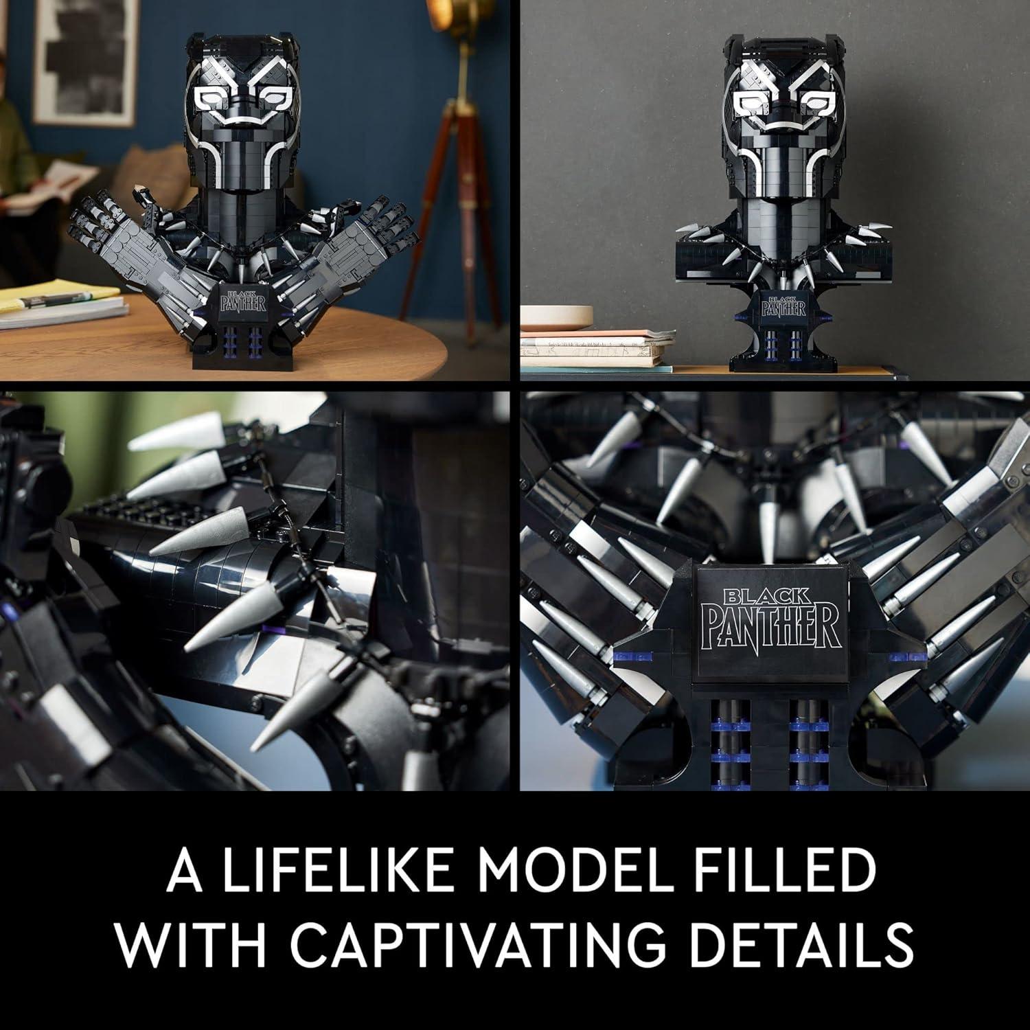 LEGO Marvel Pantera Negra 76215 Set de Construcción 2961 Piezas