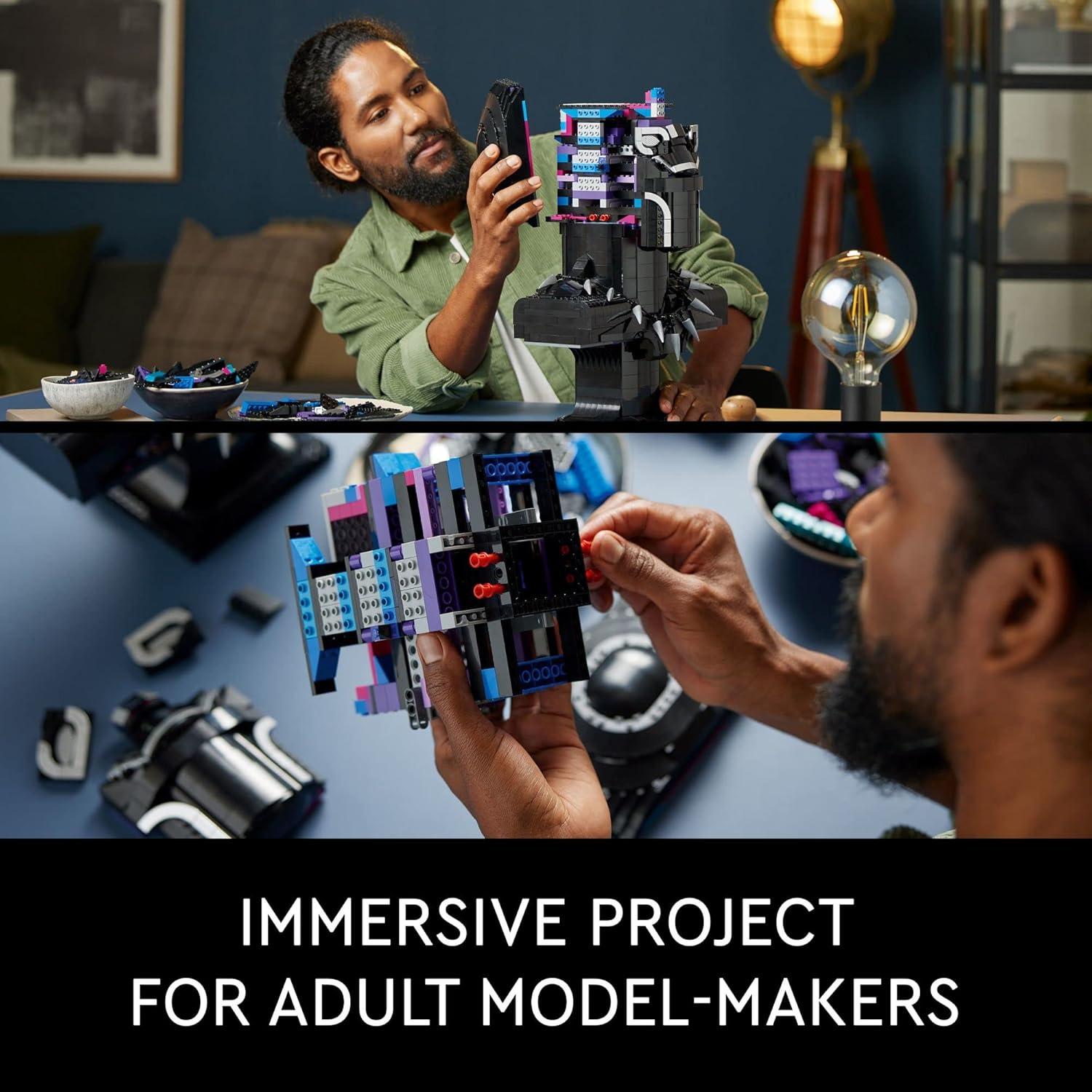 LEGO Marvel Pantera Negra 76215 Set de Construcción 2961 Piezas