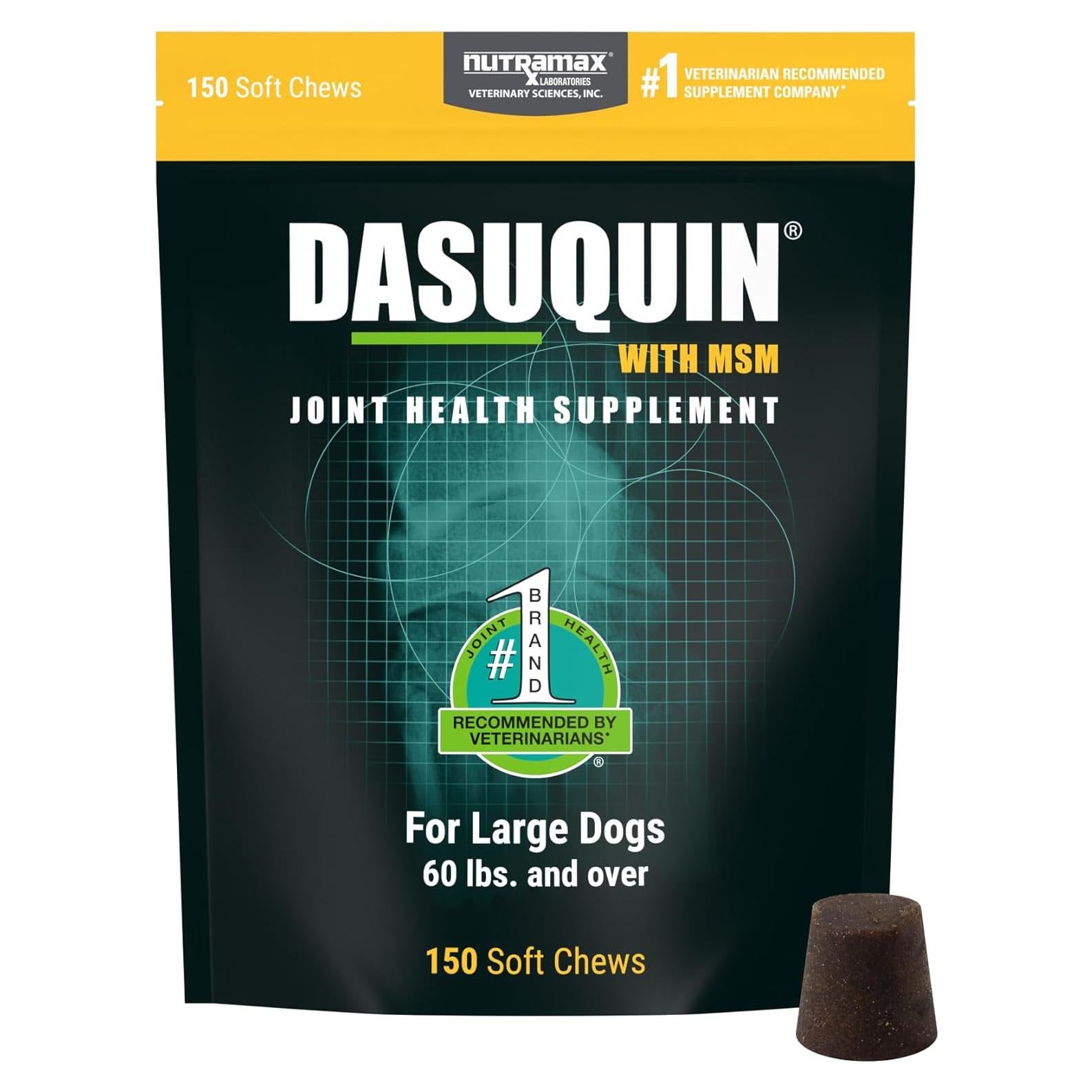 Dasuquin Nutramax para Perros Grandes 150 Golosinas Blandas