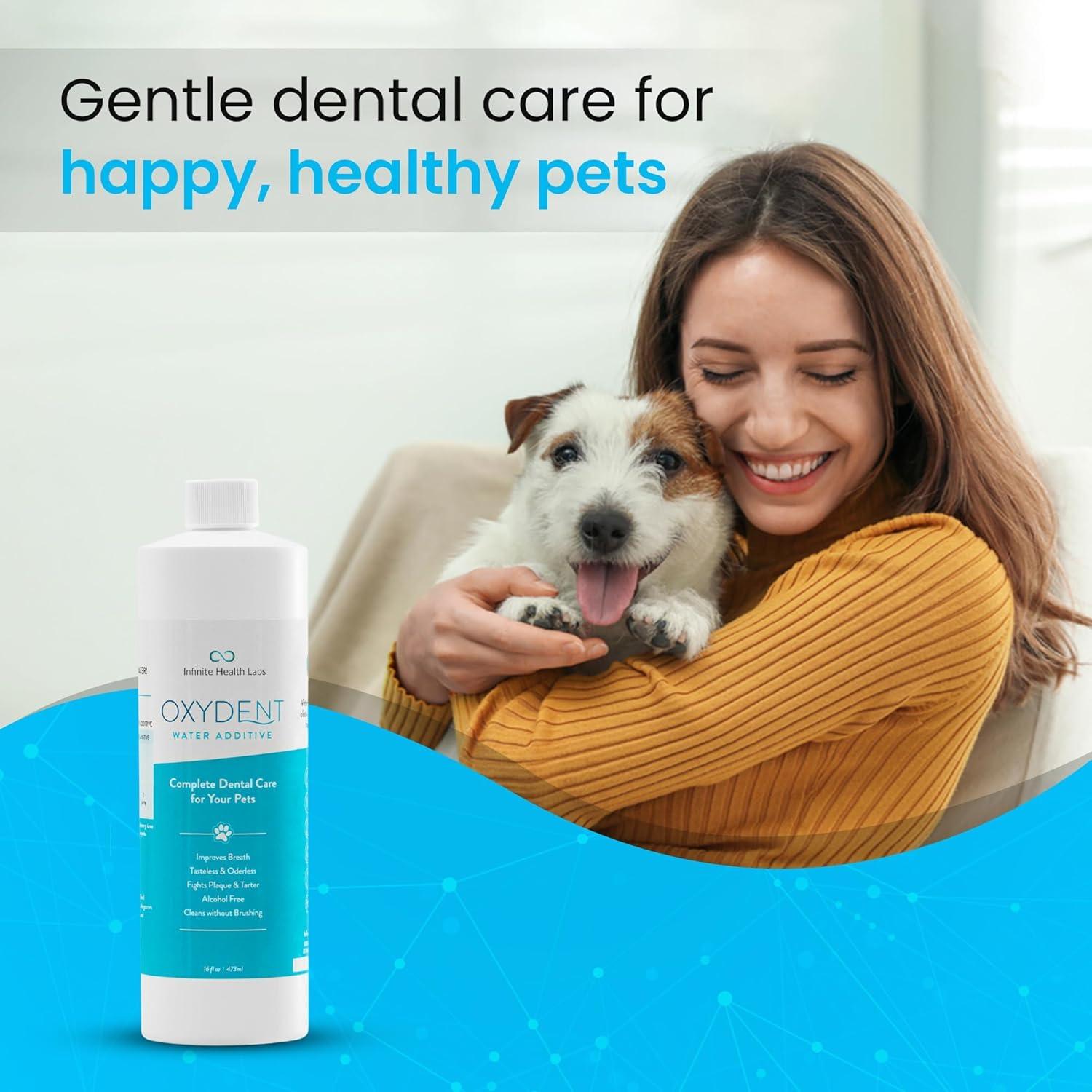 Oxydent Aditivo Dental para Mascotas 473ml - Elimina Mal Aliento