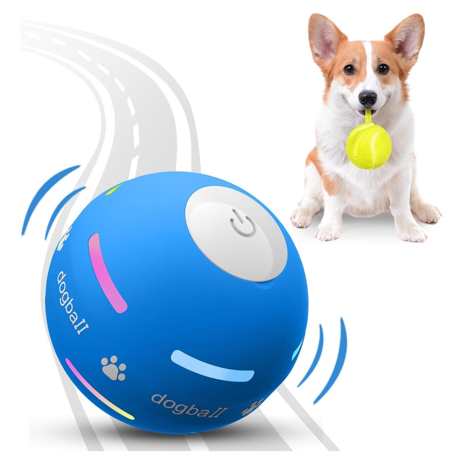 Pelota Interactiva para Perros PetDroid M04, Recargable USB