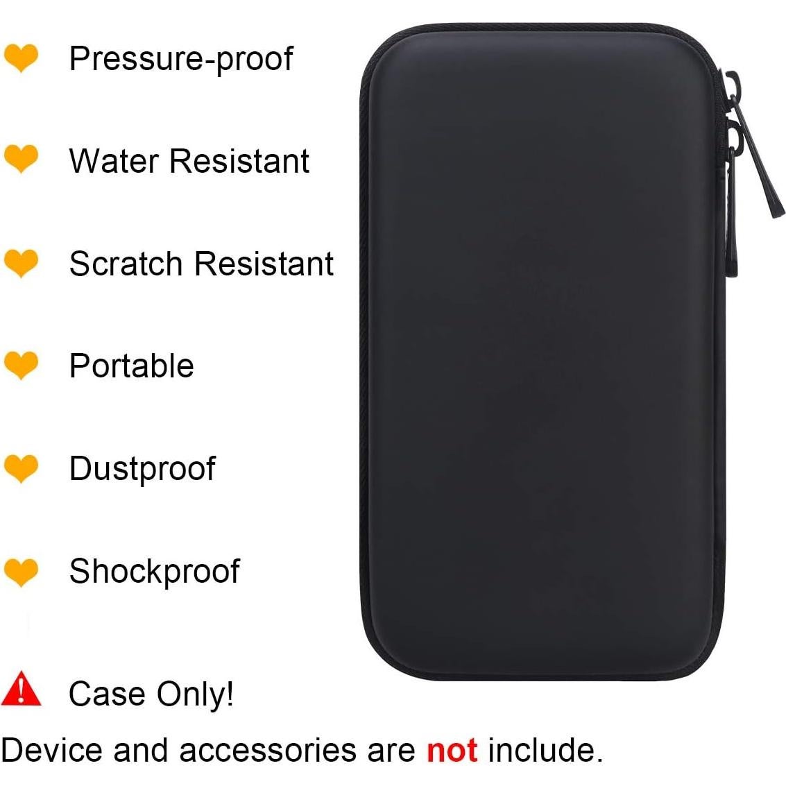 Funda Dura BOVKE para Control Remoto Roku 4K, Negro