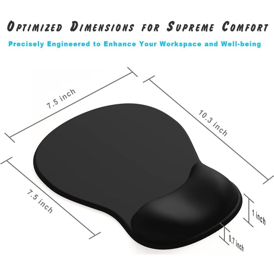 Almohadilla de Muñeca de Gel DEMON CHEST - Ergonomía y Soporte