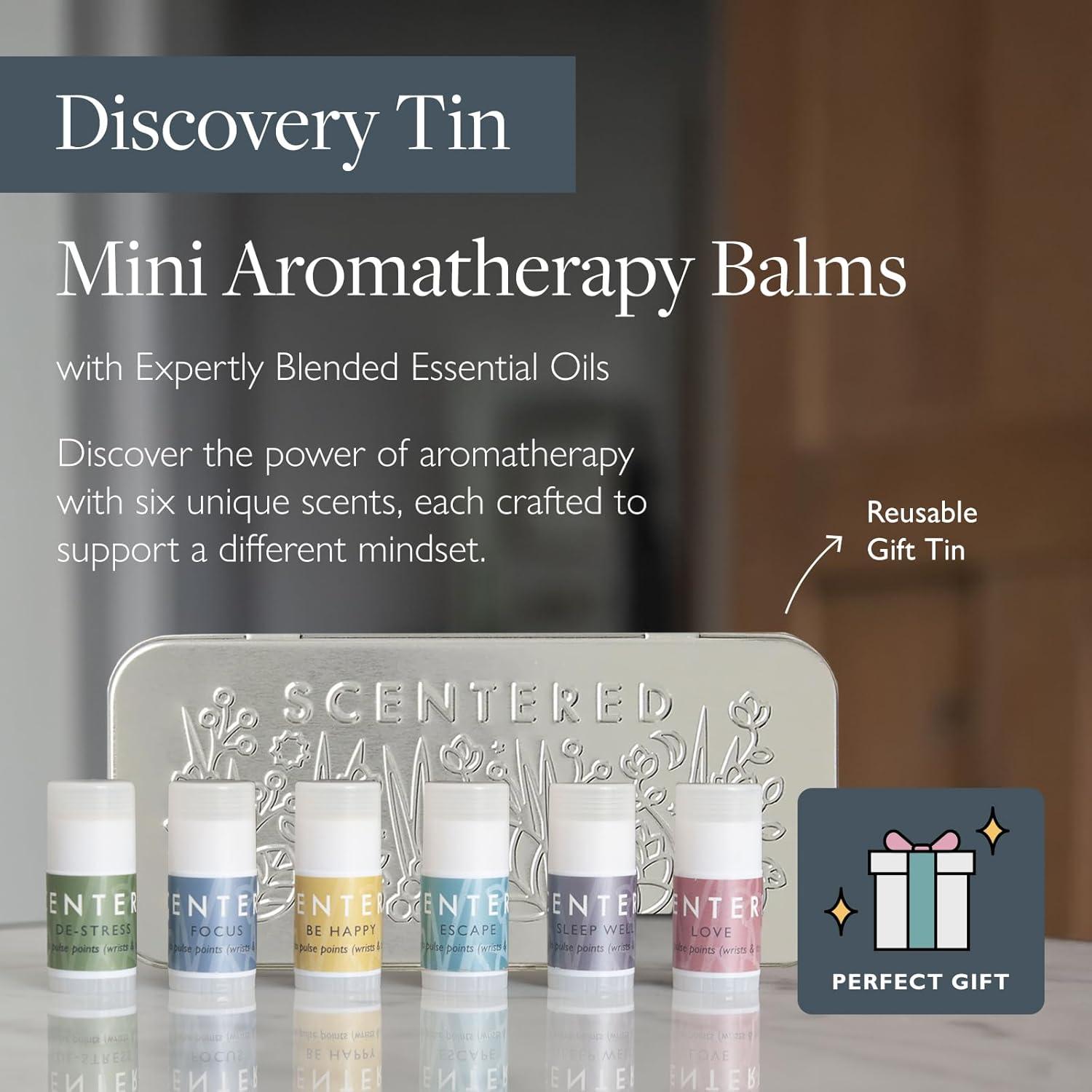 Set de Aromaterapia Scentered - 6 Bálsamos Naturales 1.5g