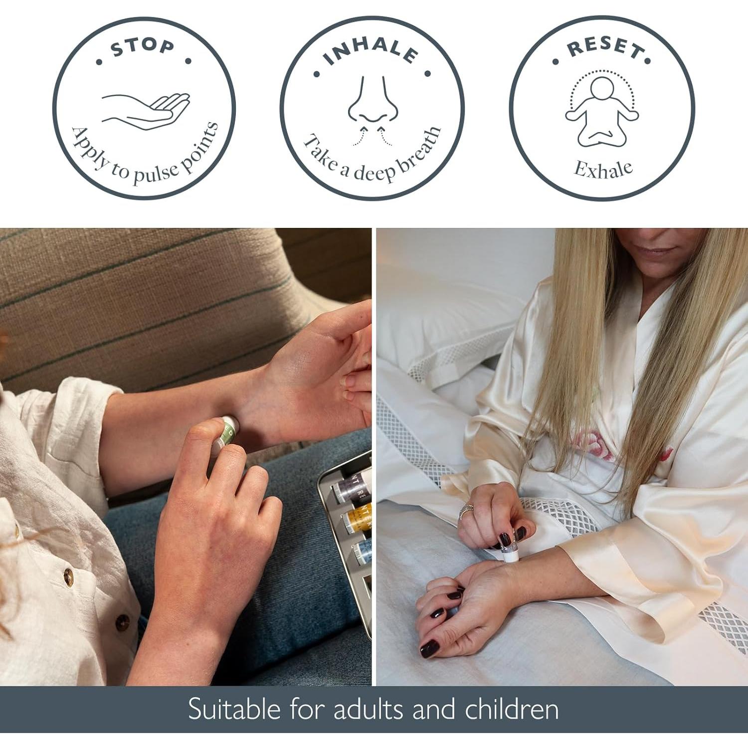 Set de Aromaterapia Scentered - 6 Bálsamos Naturales 1.5g