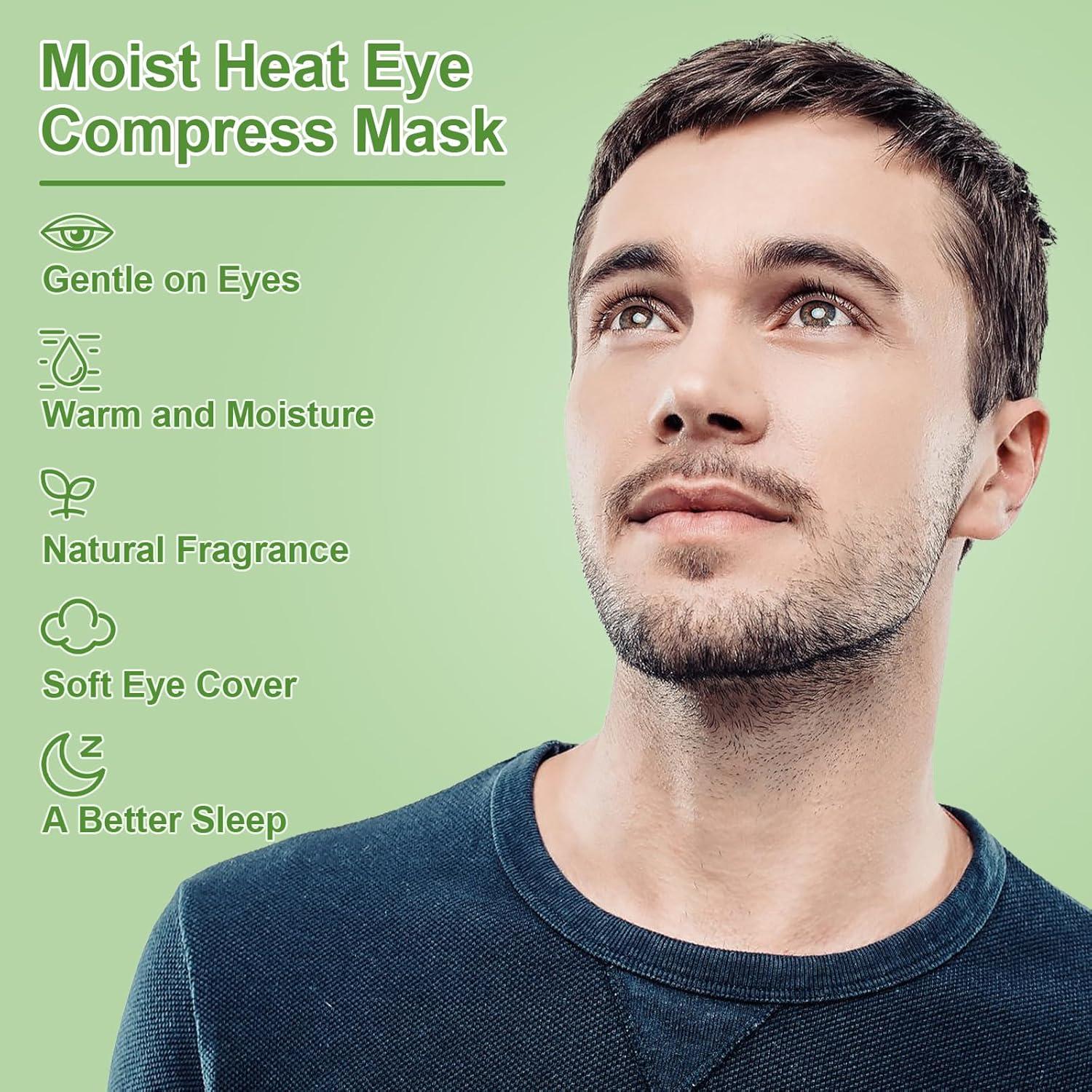 Máscara de Ojos Calentada BeHoomi con Semillas de Lino Gris