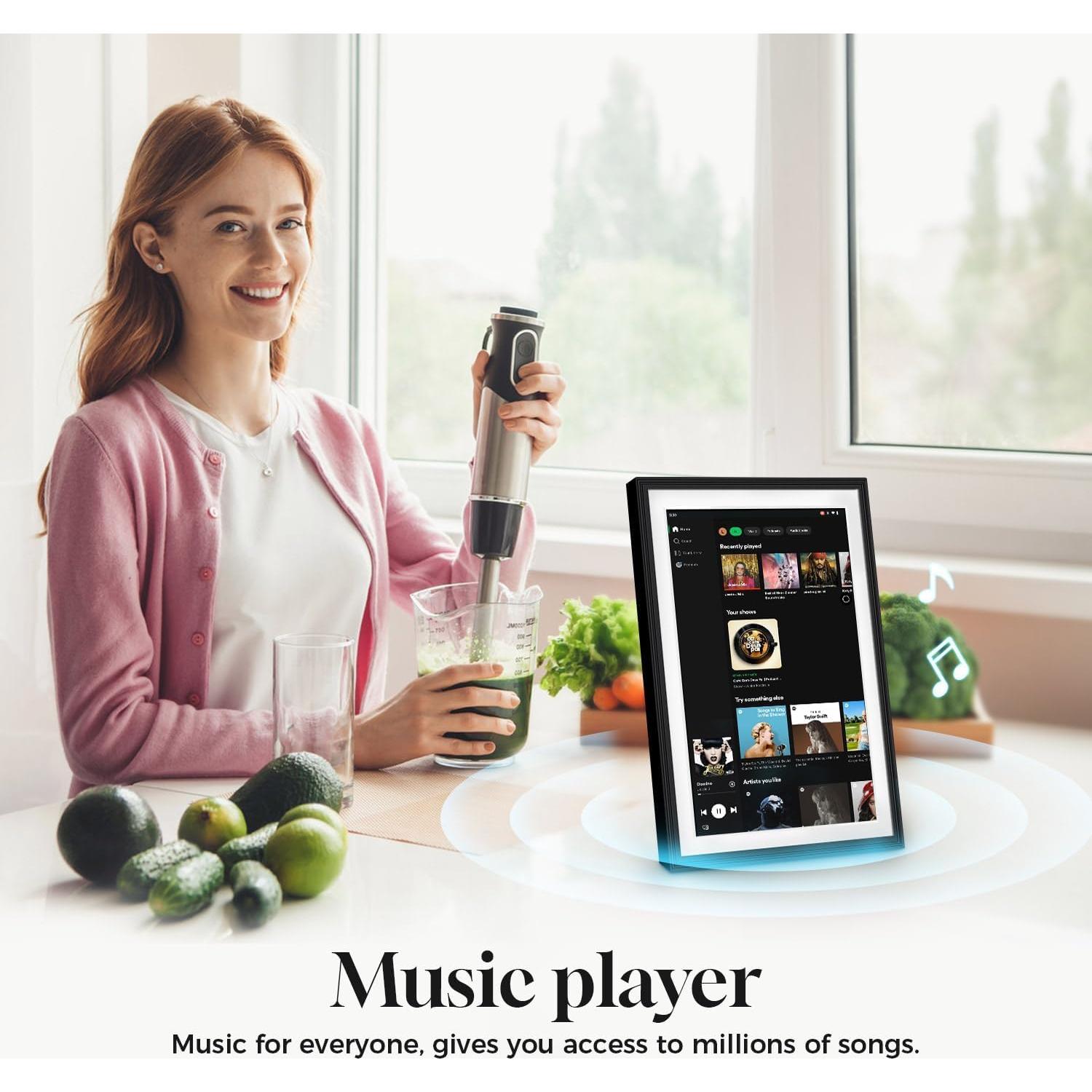 Calendario Digital Inteligente F10S 10.1" Pantalla Táctil