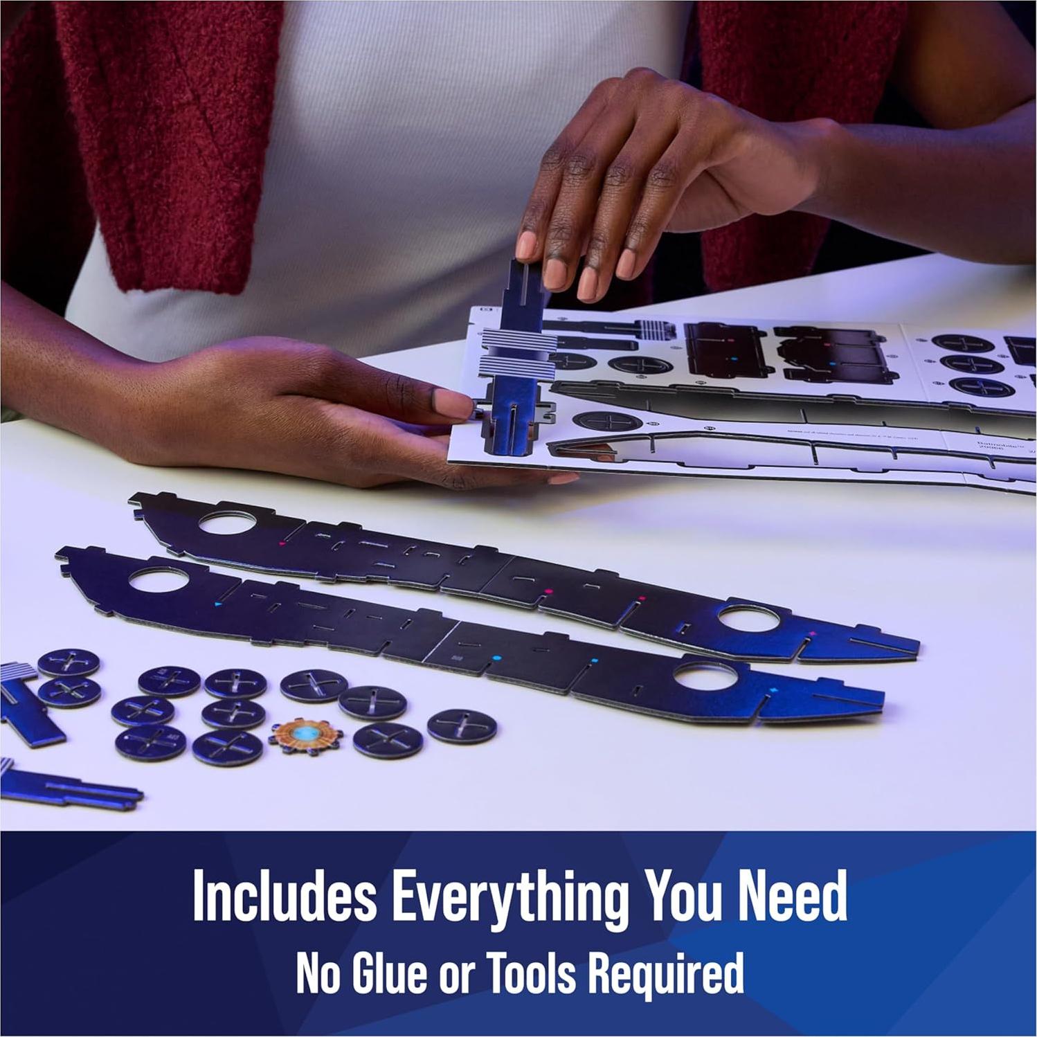 4D Build Batmobile DC Modelo 3D 202 Piezas para Adultos