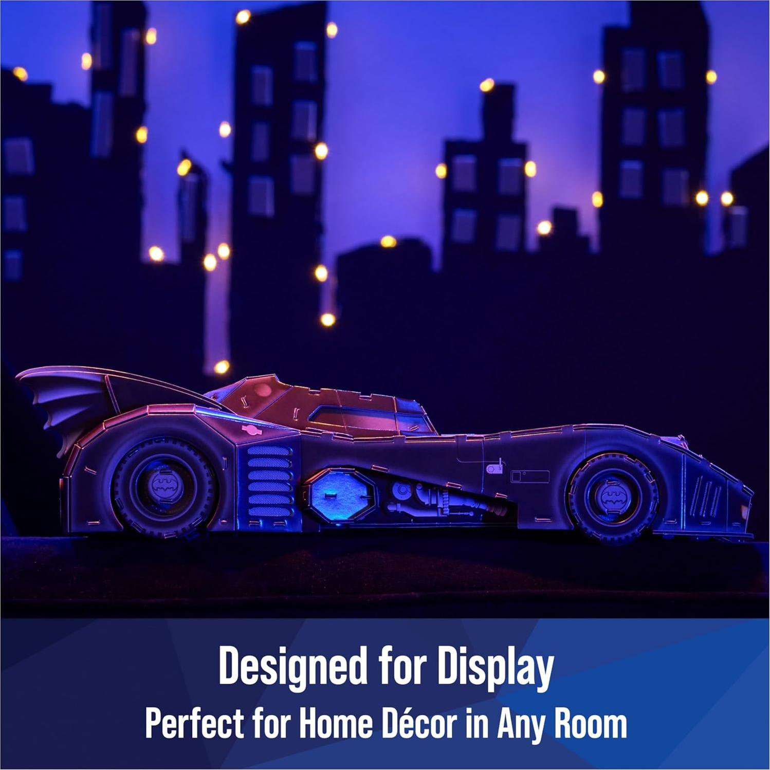 4D Build Batmobile DC Modelo 3D 202 Piezas para Adultos