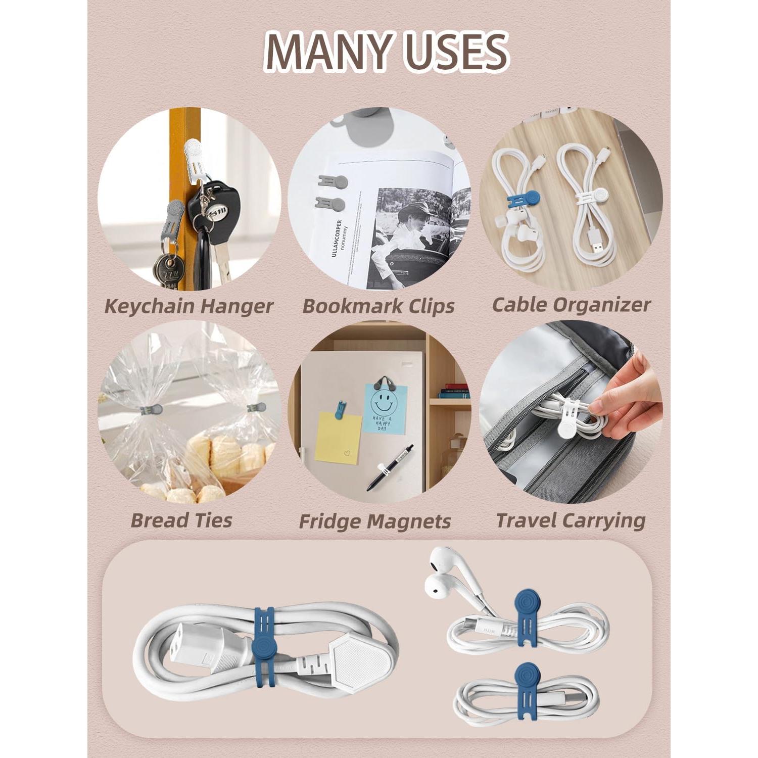 Correas Magnéticas de Silicona Kanemc 8 Piezas 7.62cm