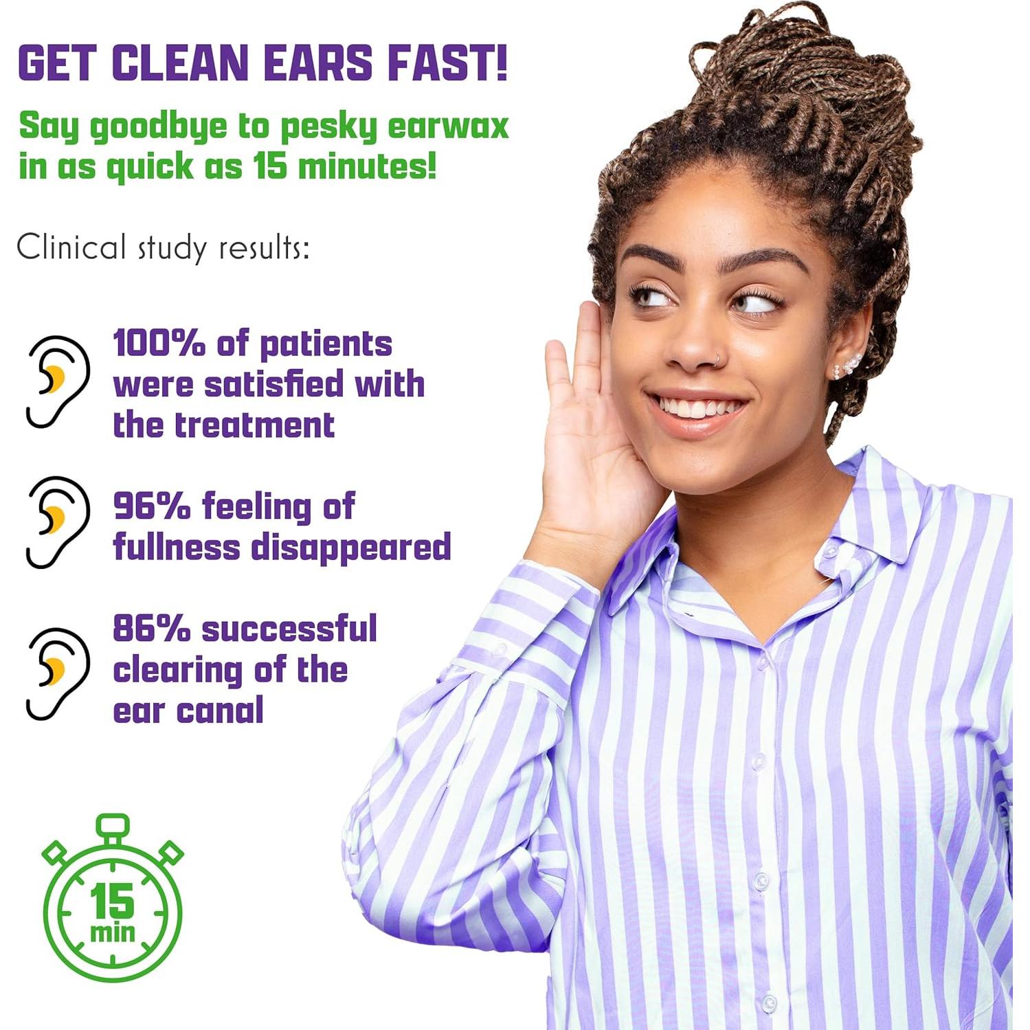 Gotas Limpiadoras de Cerumen Eosera - 5 Viales de 1.5 mL