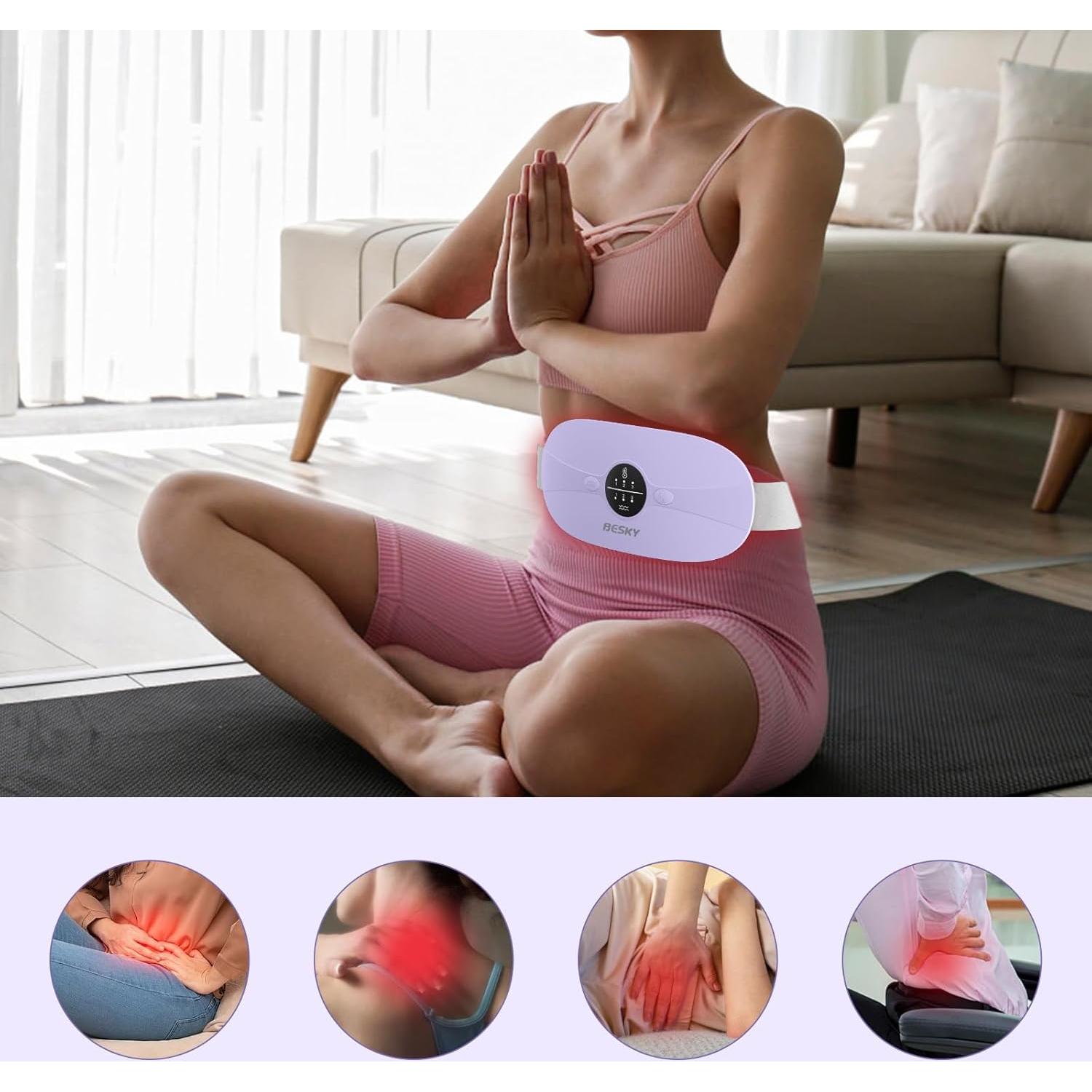 Almohadilla Calentadora Portátil Besky Recargable 3 Niveles