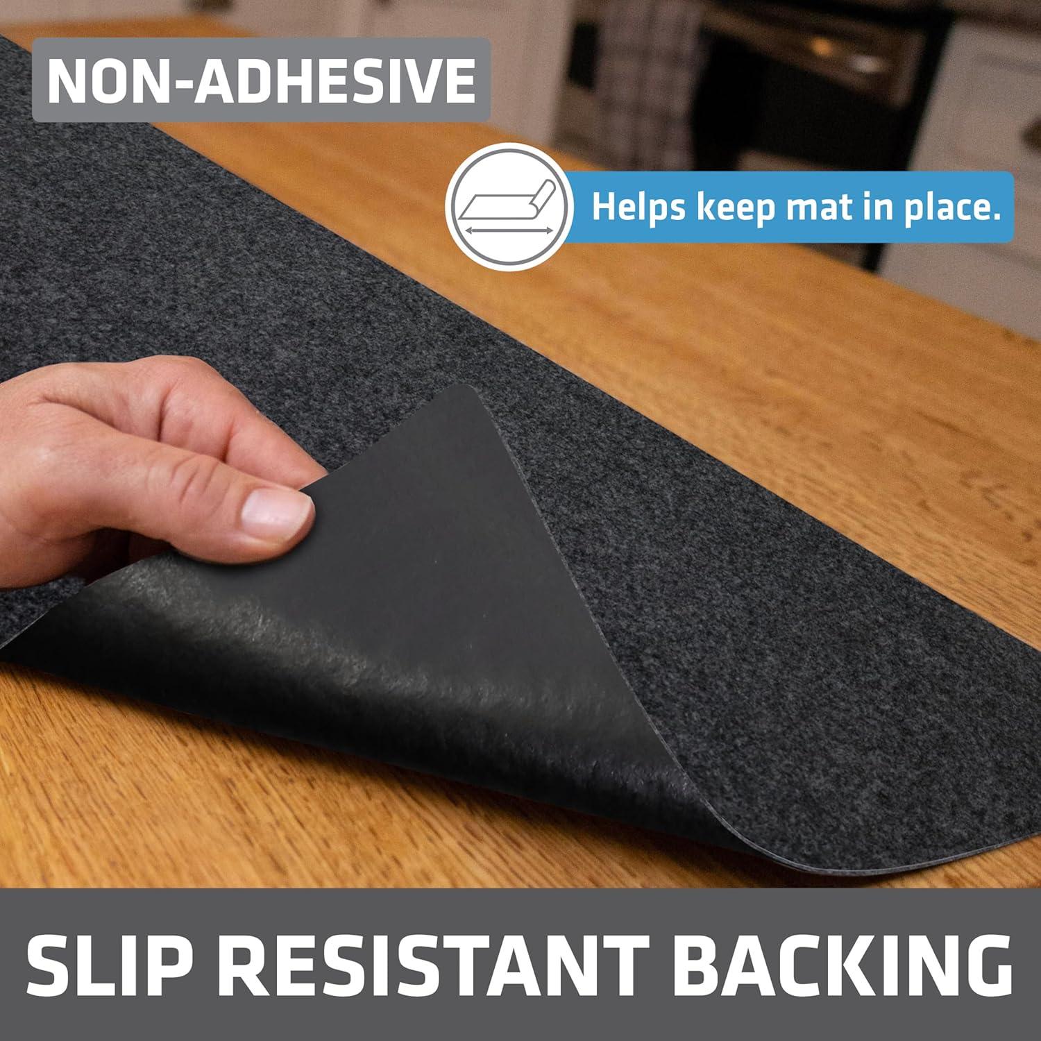 Forro de Estante Drymate 28x127 cm 2-Pack Carbón Impermeable