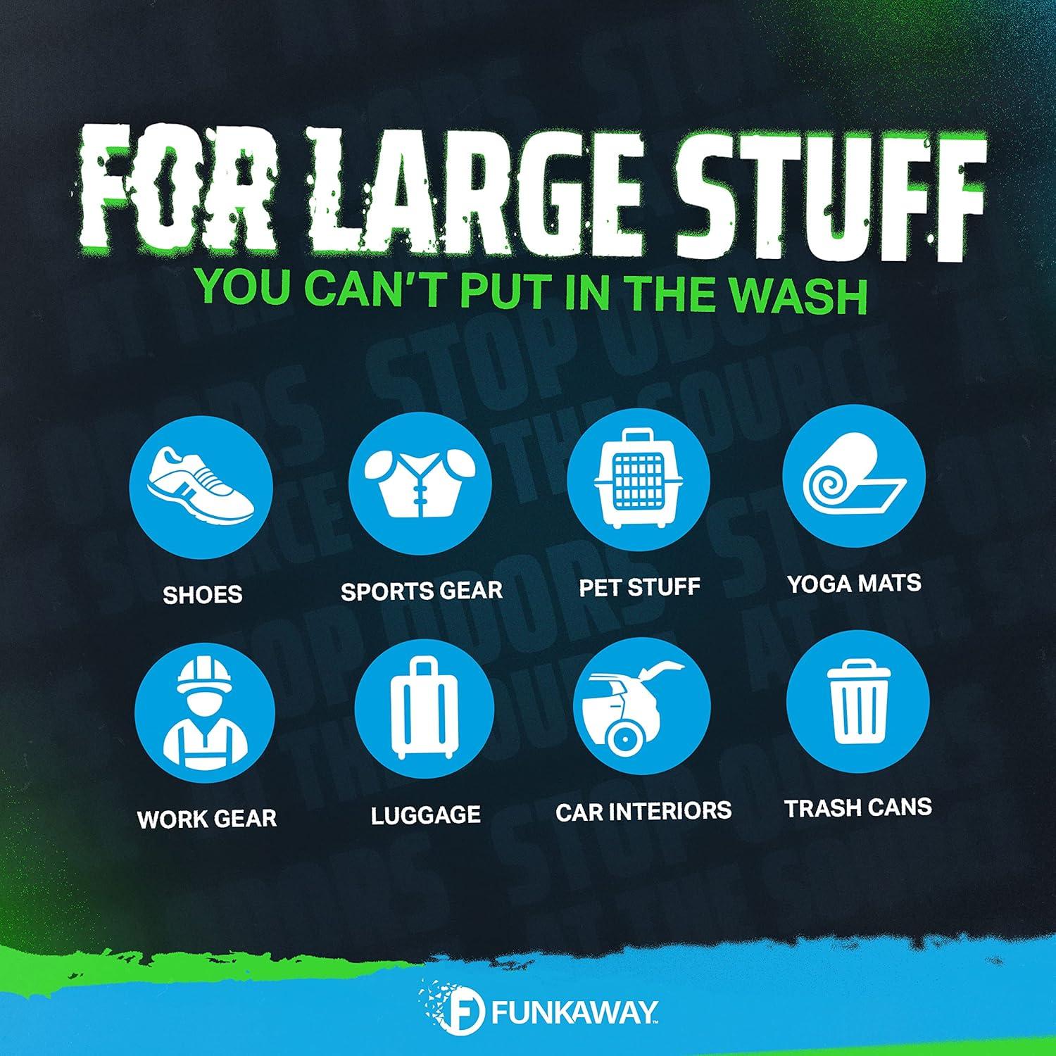 FunkAway Spray Aerosol 226.8 ml Eliminador de Olores Extremos