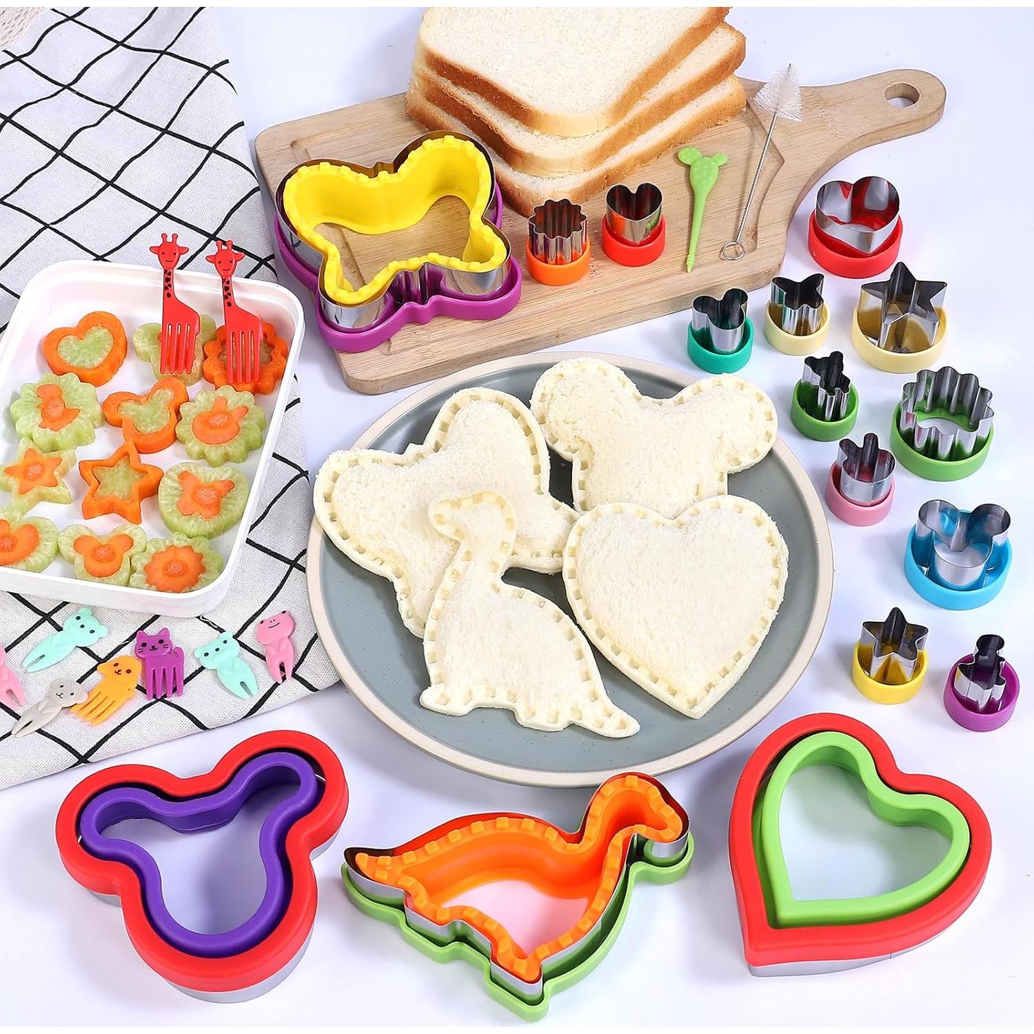 Cortador y Sellador de Sándwich Hauzent 30 Pcs Multicolor