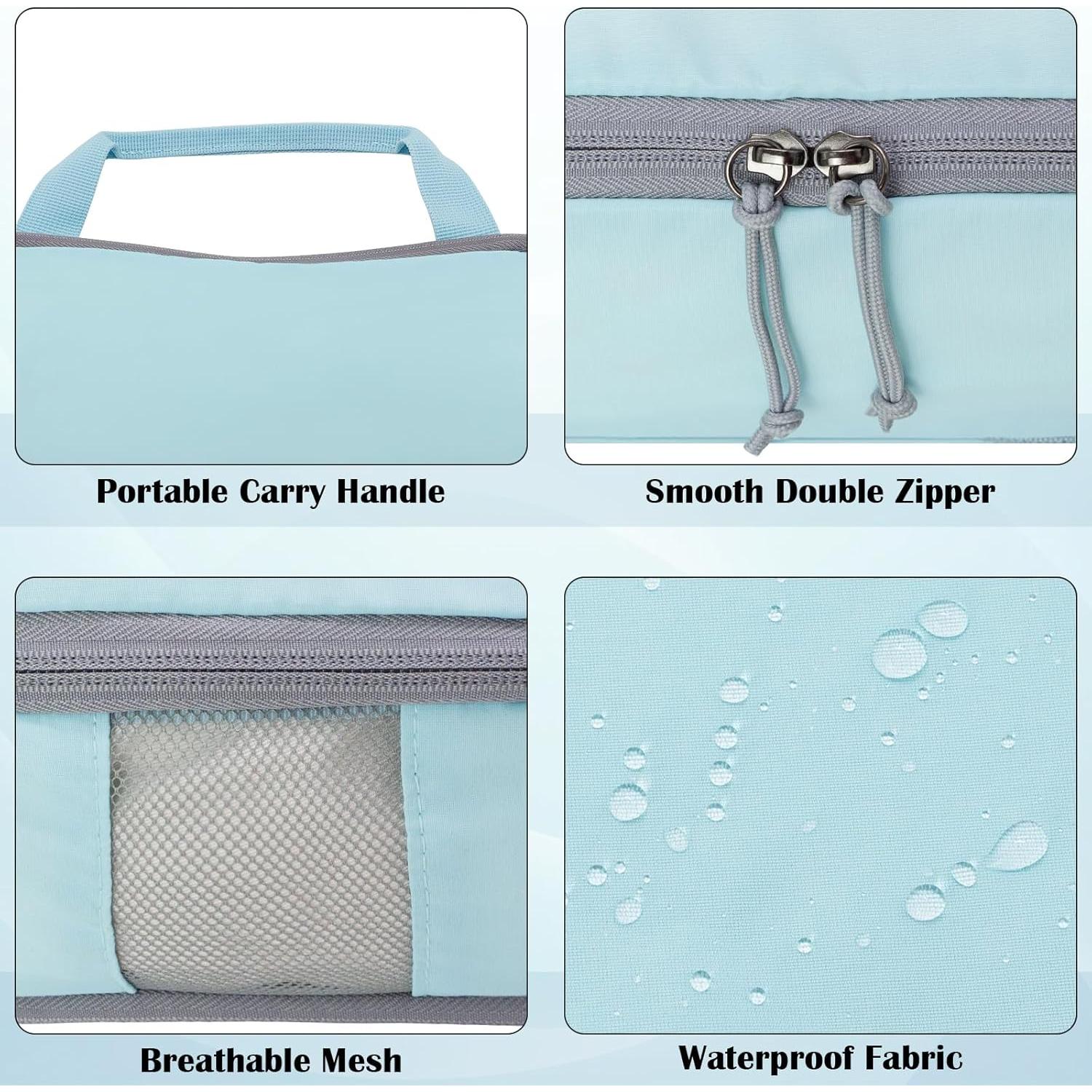 Cubos de Compresión Grandes CALACH para Viajar 38x26.7 cm