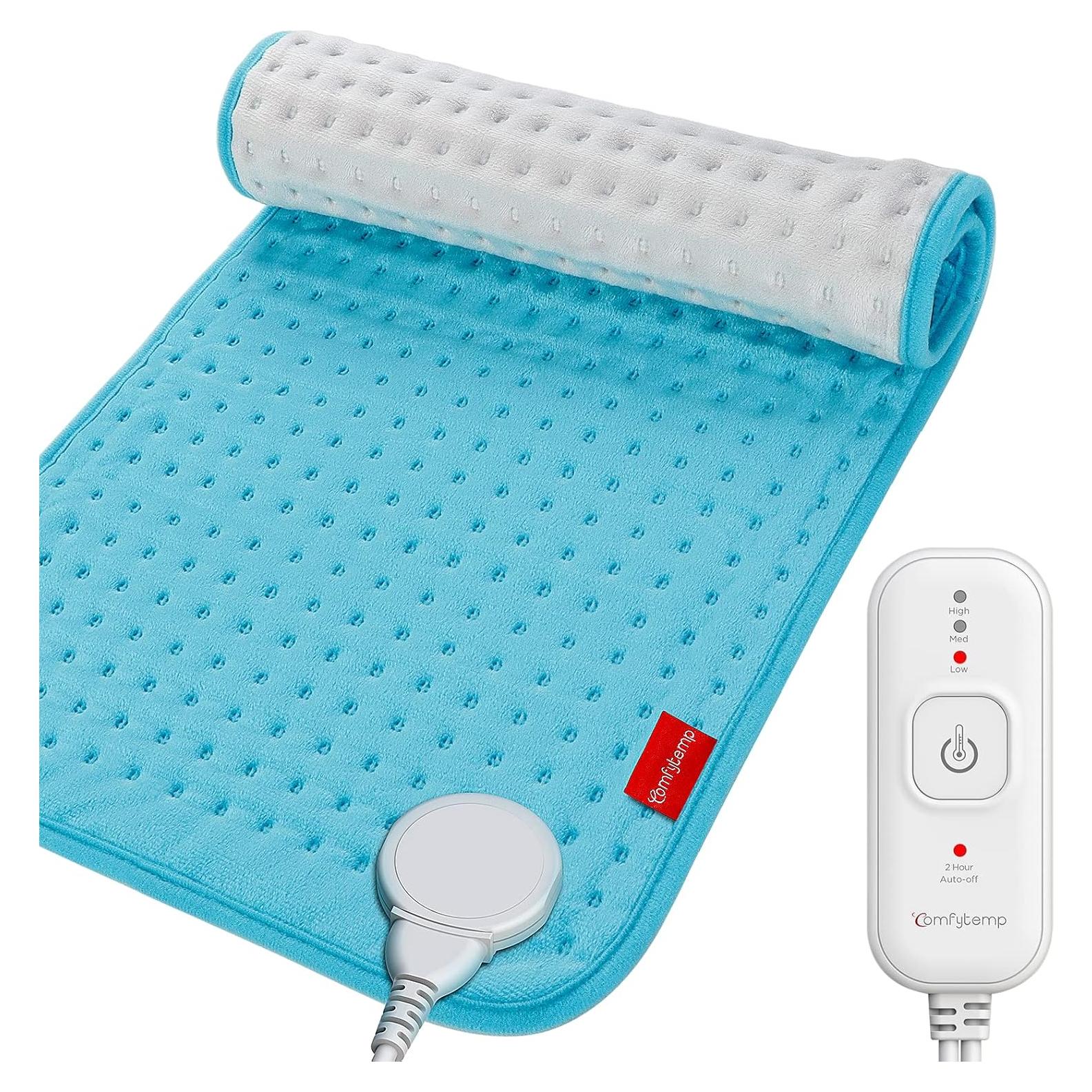 Almohadilla Térmica Eléctrica Comfytemp 60x30cm Azul